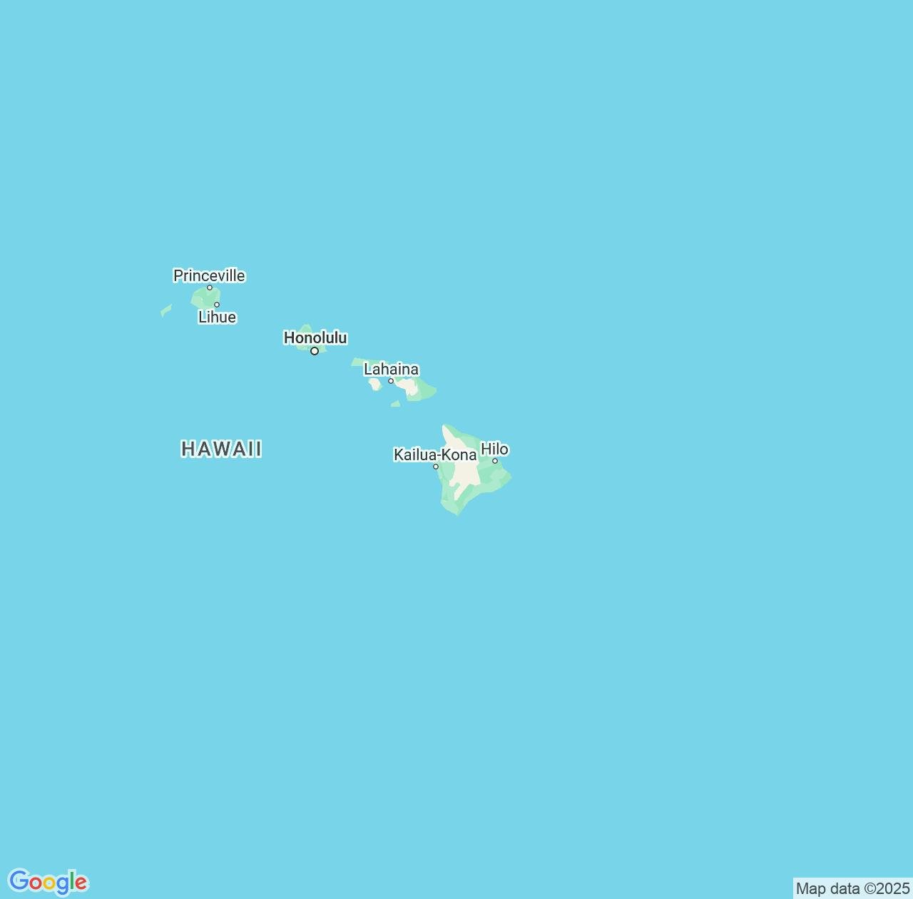 Map image for Intellectual Property Lawyers in Hawaii and United States IP firms at coordinates  ; .