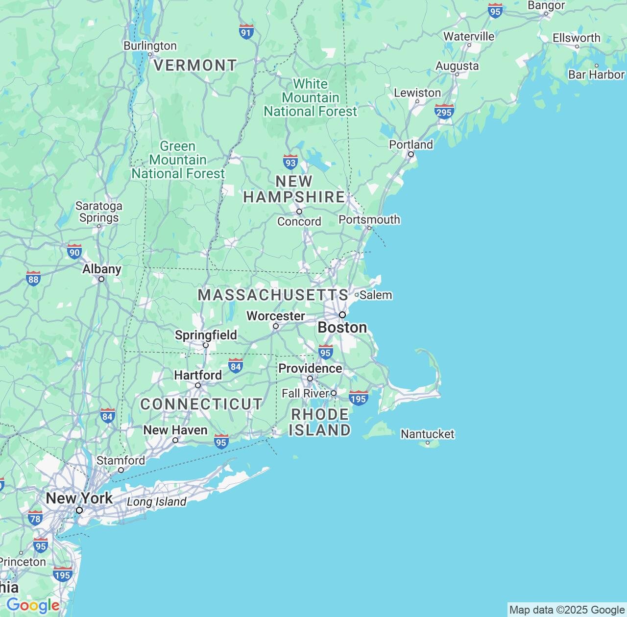 Map image for Intellectual Property Lawyers in Massachusetts and United States IP firms at coordinates  ; .