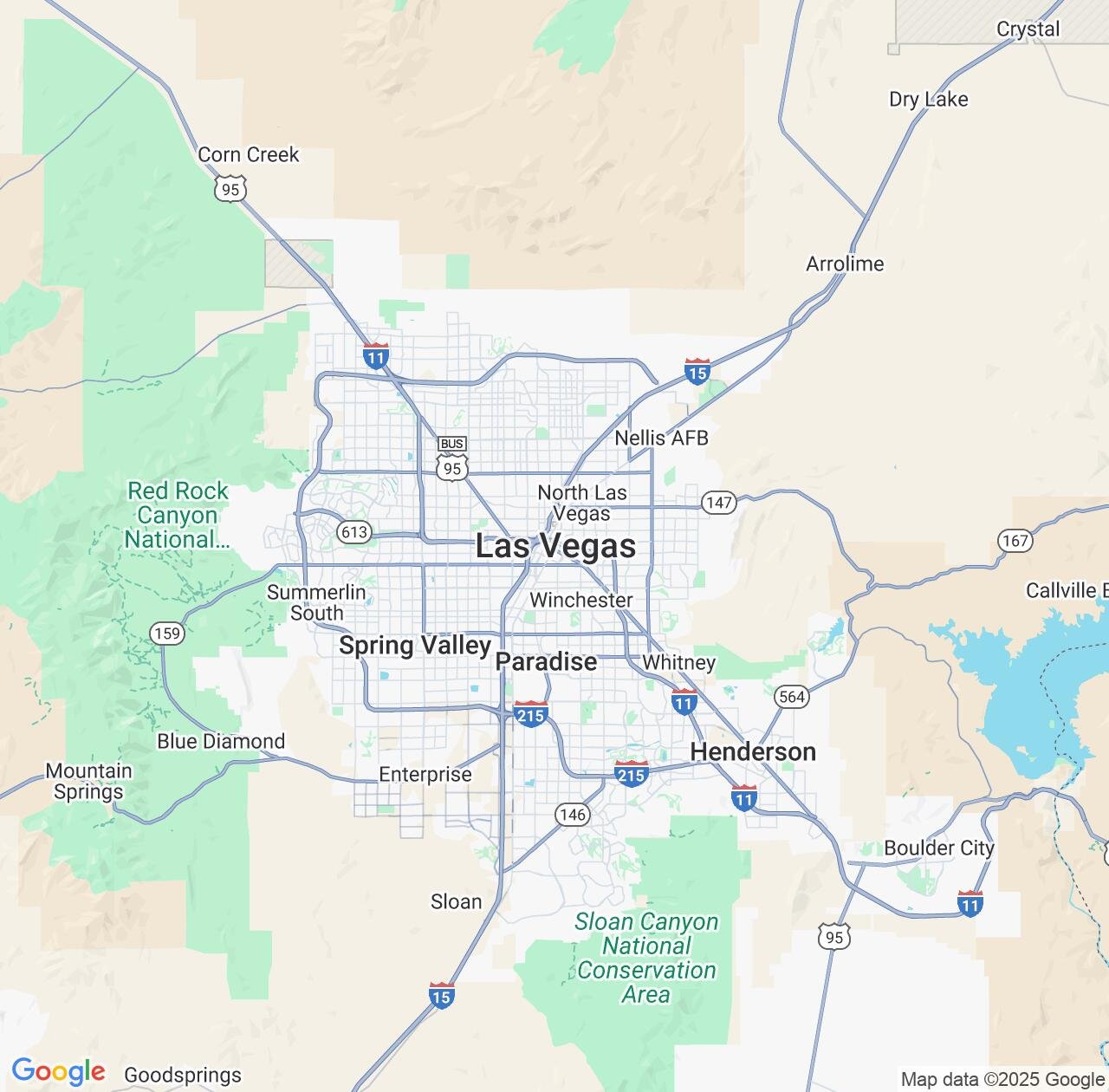 Map image for Intellectual Property Lawyers in Las Vegas and Nevada IP firms at coordinates  ; .