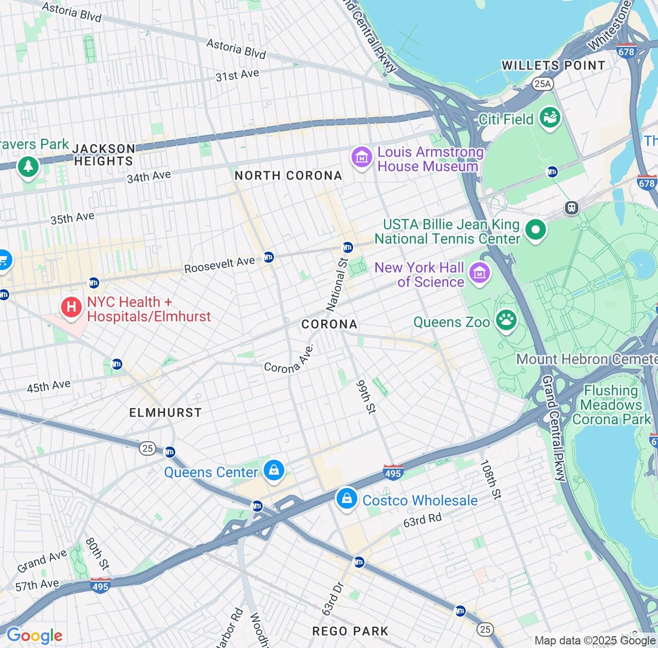 Map image for Intellectual Property Lawyers in Corona and New York IP firms at coordinates  ; .