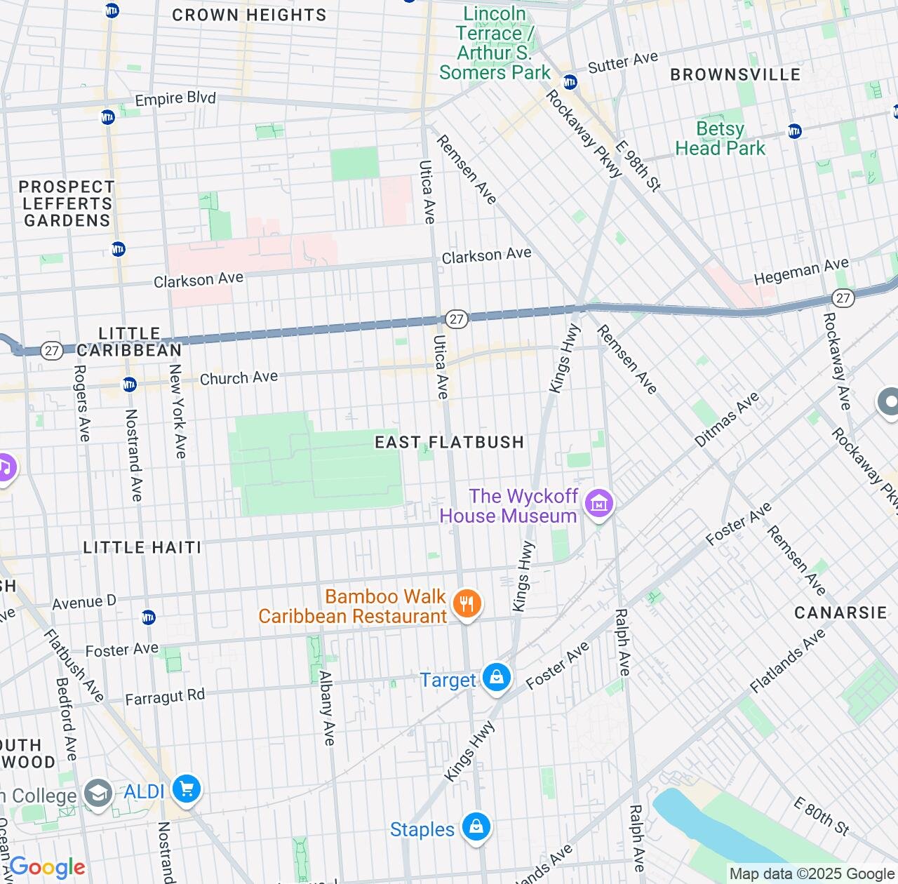 Map image for Intellectual Property Lawyers in East Flatbush and New York IP firms at coordinates  ; .