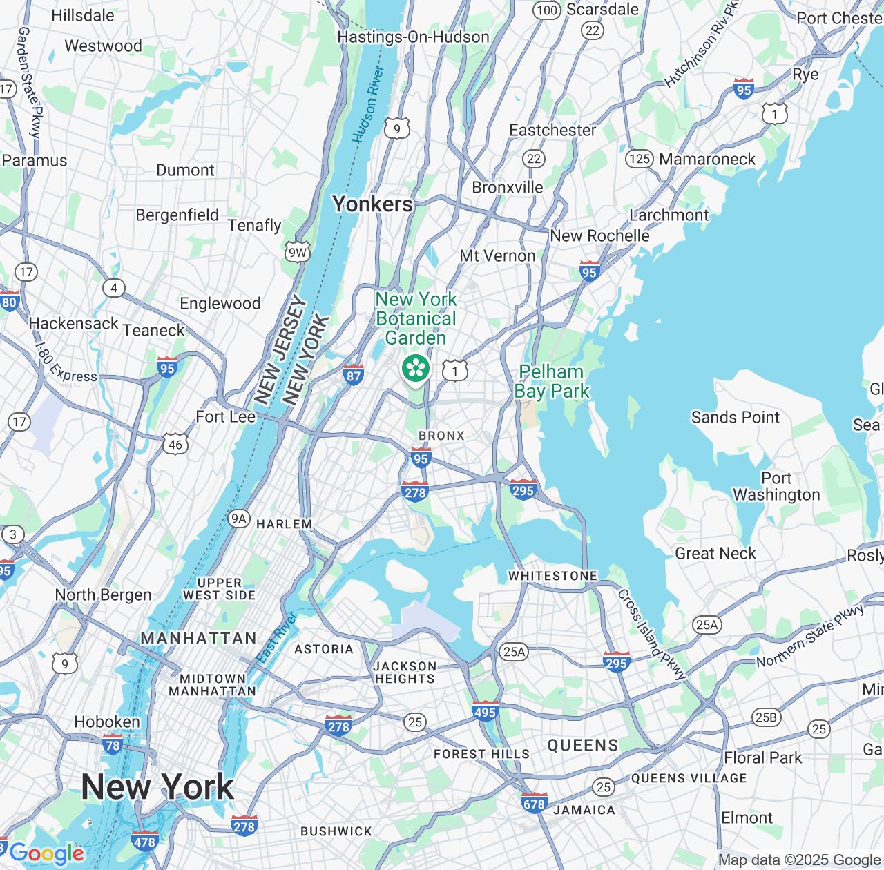 Map image for Intellectual Property Lawyers in The Bronx and New York IP firms at coordinates  ; .
