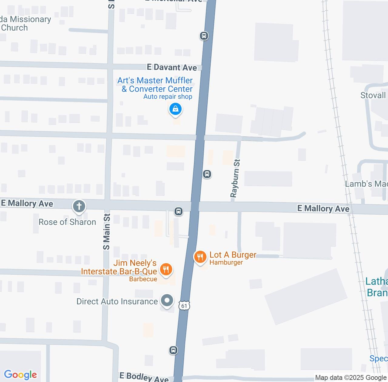 Map image for Intellectual Property Lawyers in New South Memphis and Tennessee IP firms at coordinates  ; .