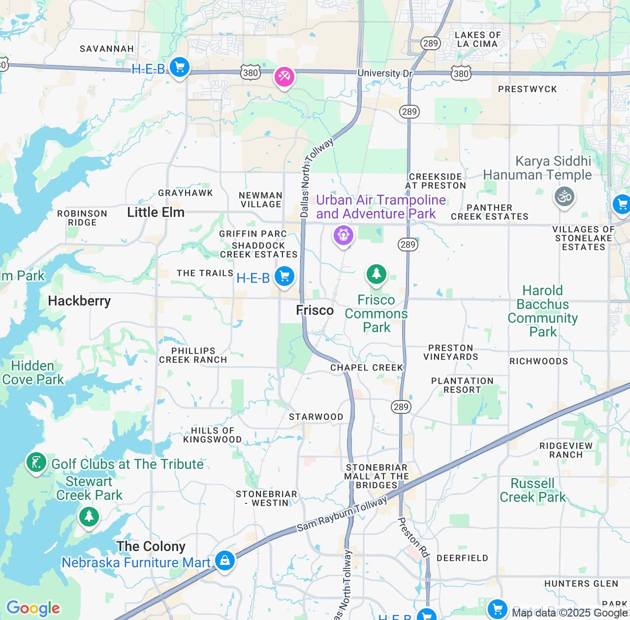 Map image for Intellectual Property Lawyers in Frisco and Texas IP firms at coordinates  ; .
