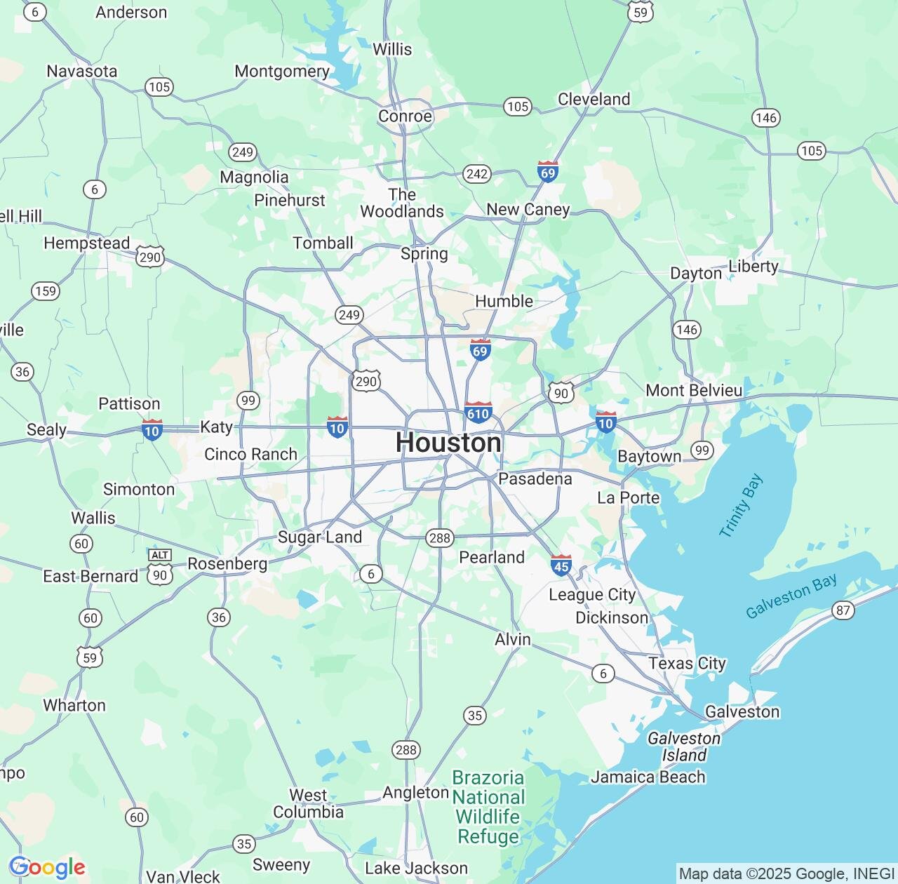Map image for Intellectual Property Lawyers in Houston and Texas IP firms at coordinates  ; .
