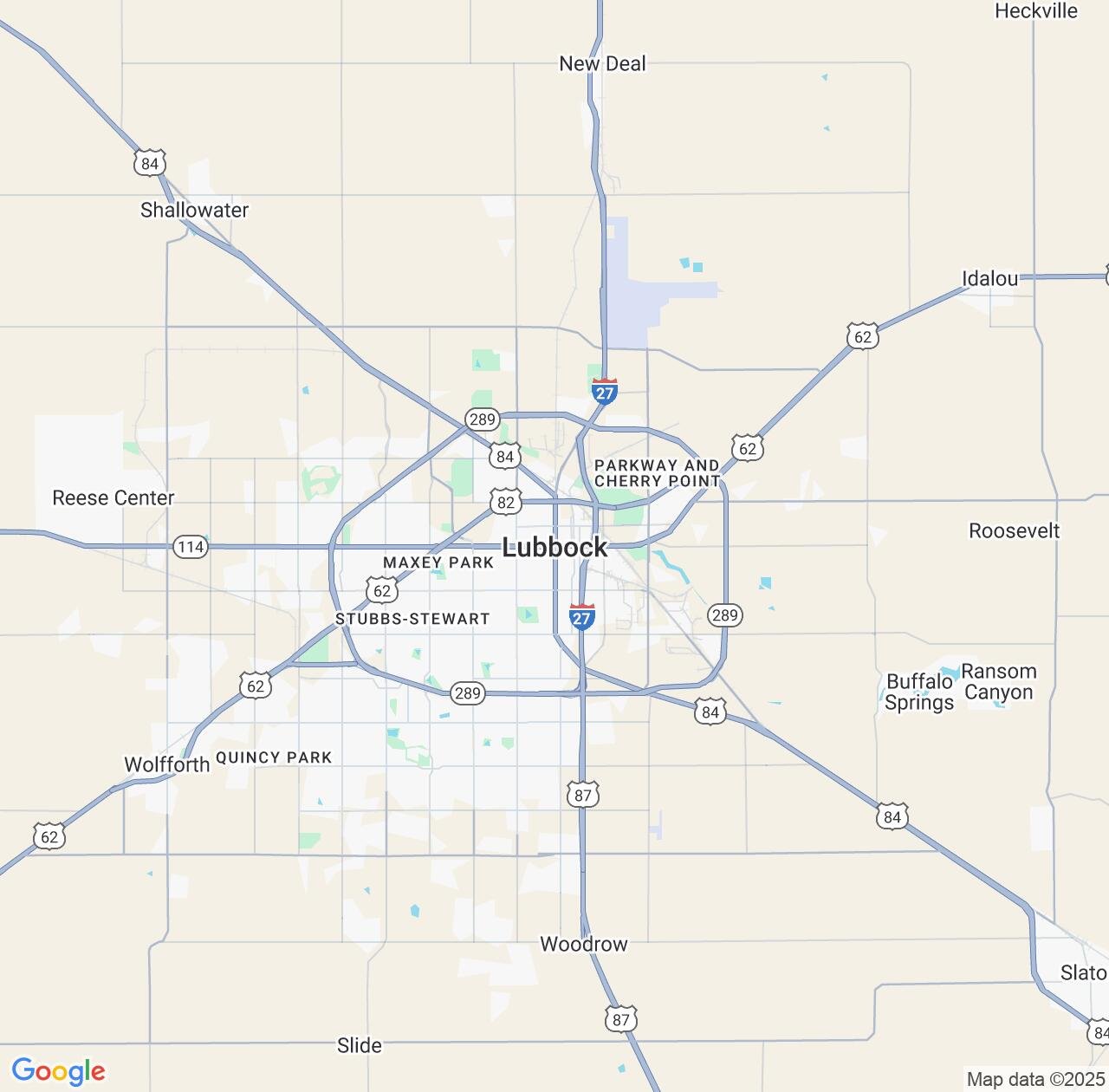 Map image for Intellectual Property Lawyers in Lubbock and Texas IP firms at coordinates  ; .