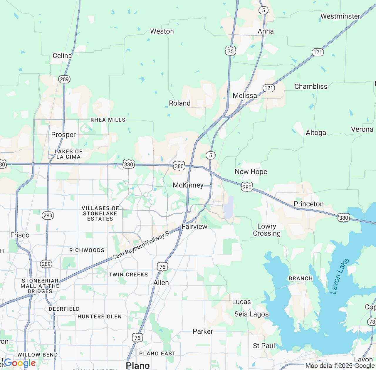 Map image for Intellectual Property Lawyers in McKinney and Texas IP firms at coordinates  ; .