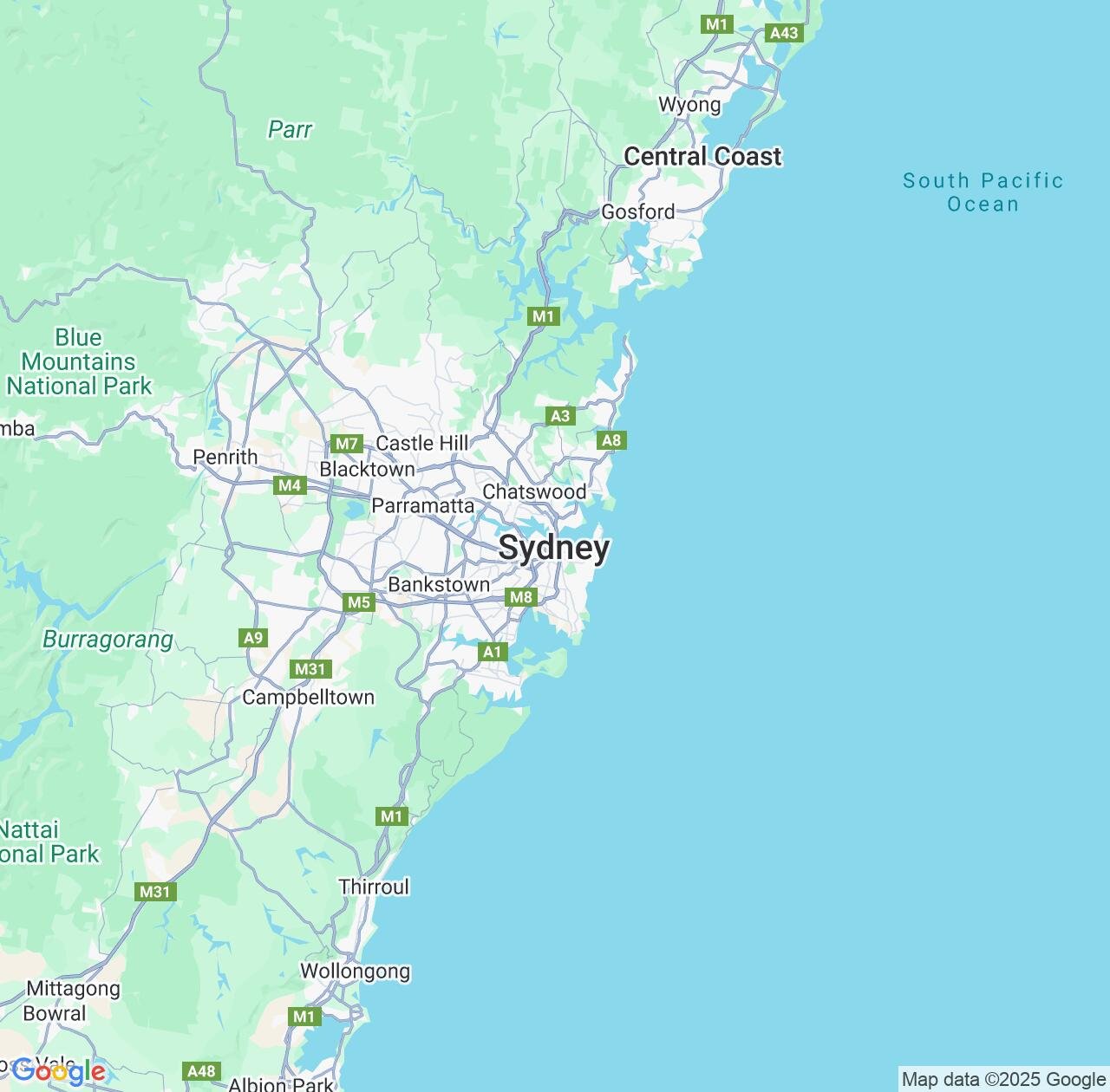 Map image for Intellectual Property Lawyers in Sydney and New South Wales IP firms at coordinates  ; .