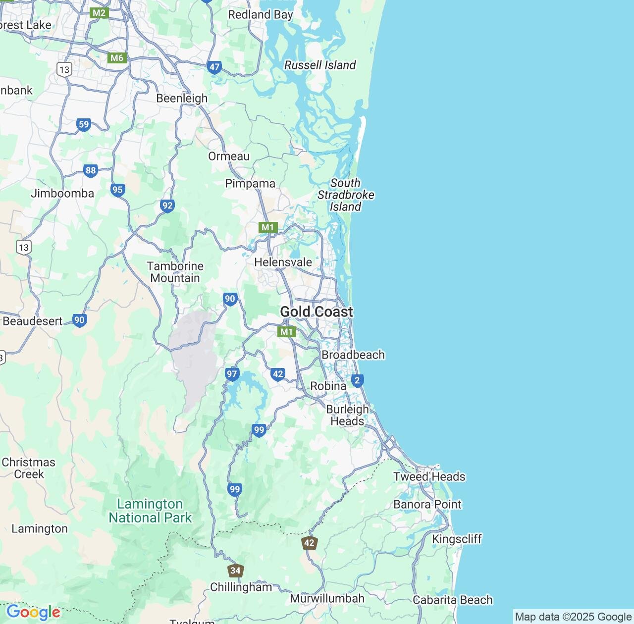 Map image for Intellectual Property Lawyers in Gold Coast and Queensland IP firms at coordinates  ; .