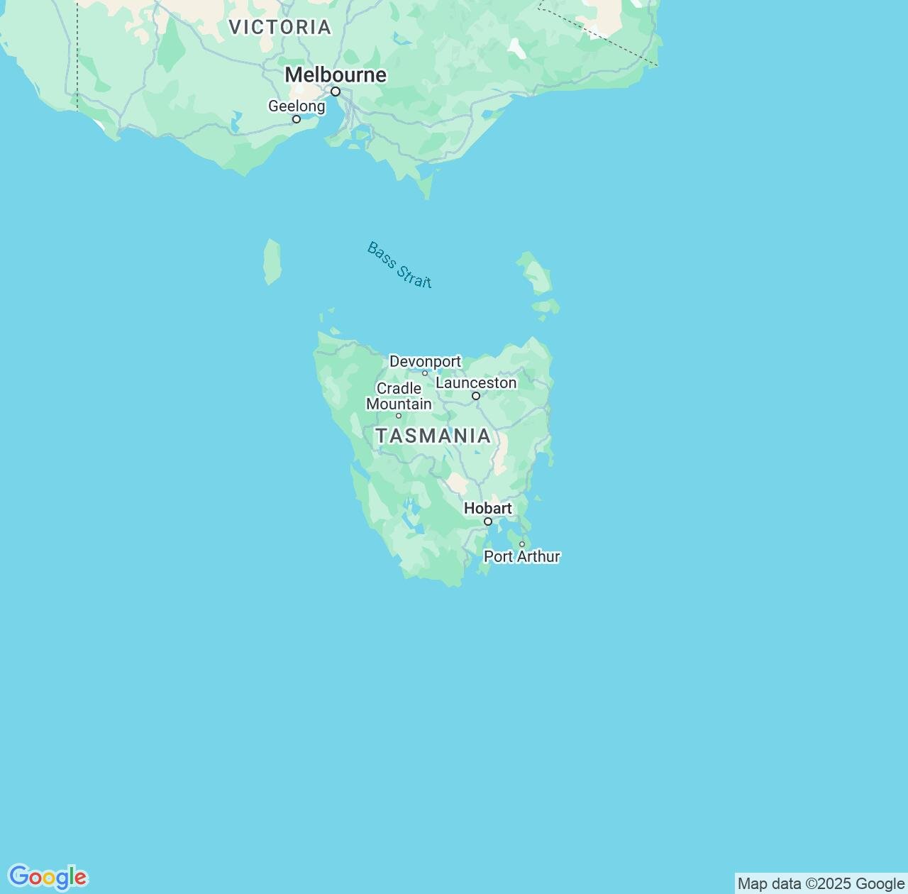 Map image for Intellectual Property Lawyers in Tasmania and Australia IP firms at coordinates  ; .