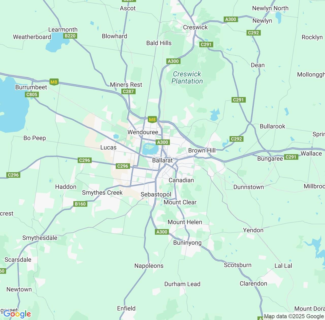 Map image for Intellectual Property Lawyers in Ballarat and Victoria IP firms at coordinates  ; .