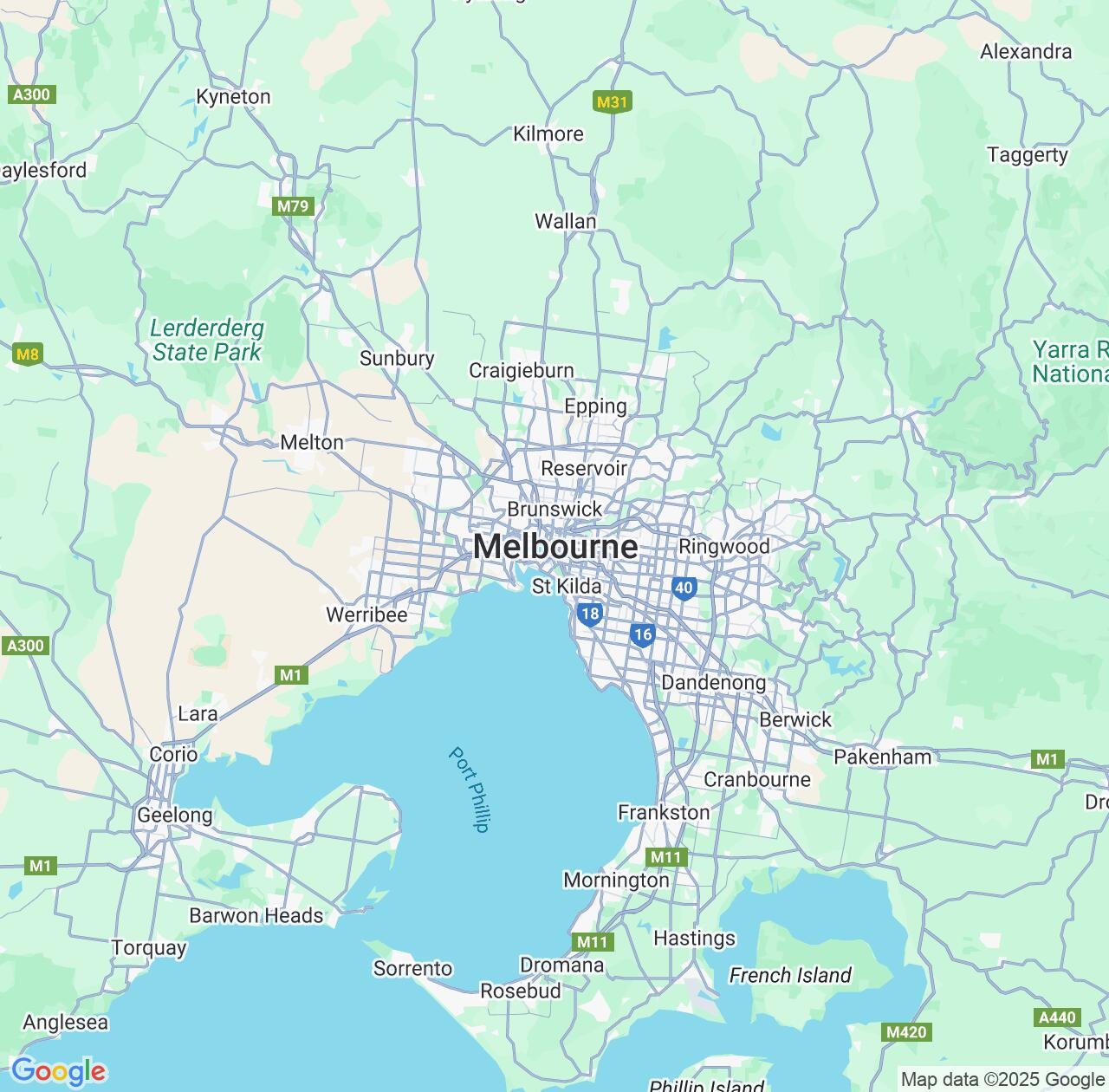 Map image for Intellectual Property Lawyers in Melbourne and Victoria IP firms at coordinates  ; .