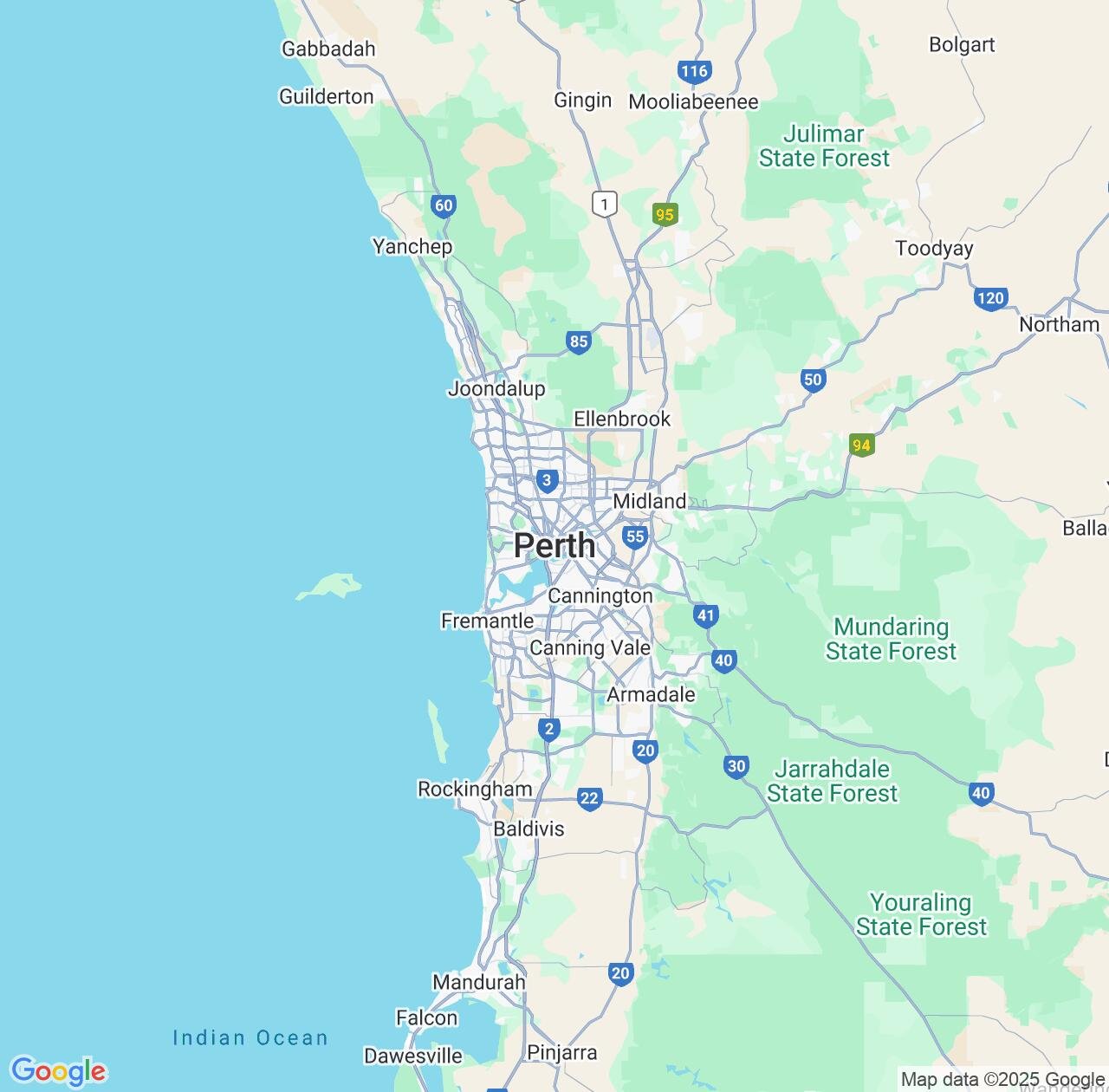 Map image for Intellectual Property Lawyers in Perth and Western Australia IP firms at coordinates  ; .