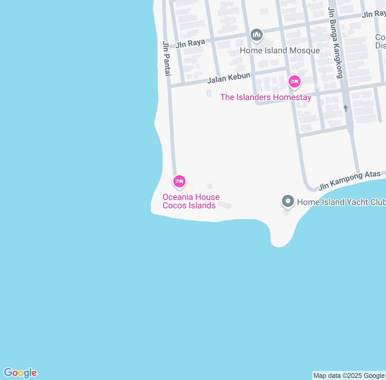 Map image for Intellectual Property Lawyers in Cocos (Keeling) Islands and Oceania IP firms at coordinates  ; .