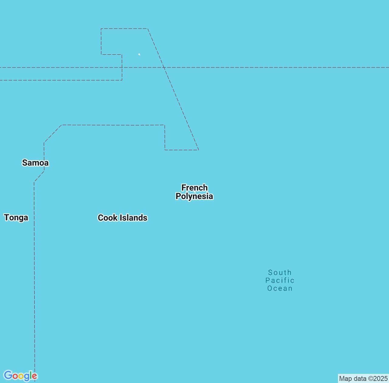 Map image for Intellectual Property Lawyers in French Polynesia and Oceania IP firms at coordinates  ; .