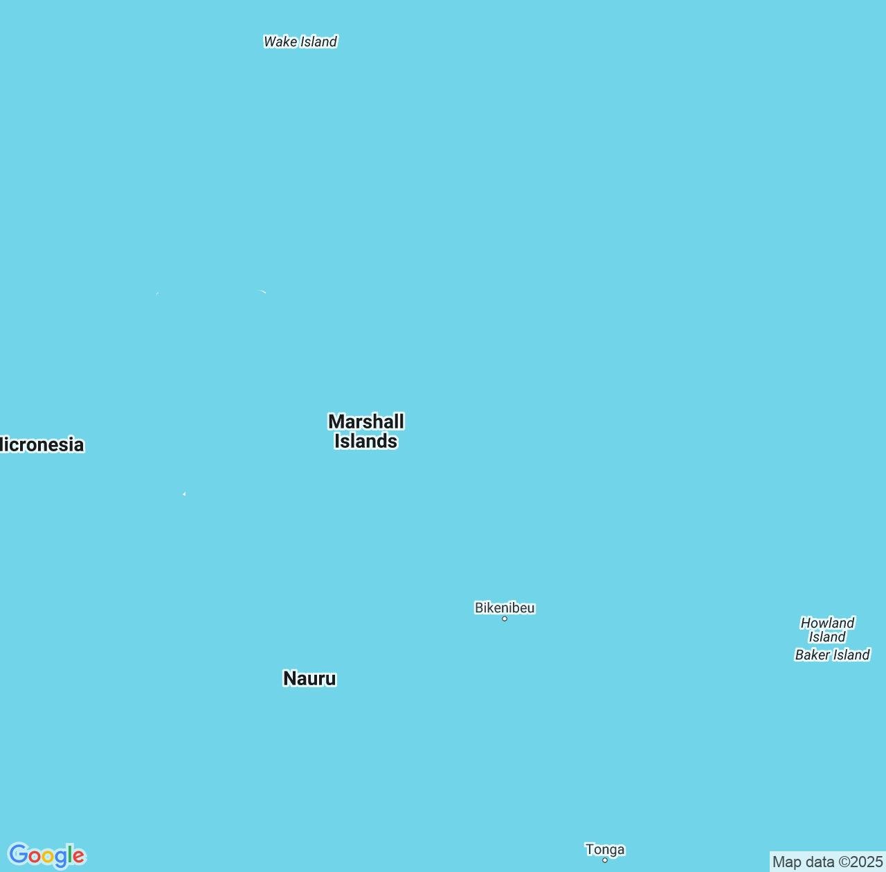 Map image for Intellectual Property Lawyers in Marshall Islands and Oceania IP firms at coordinates  ; .