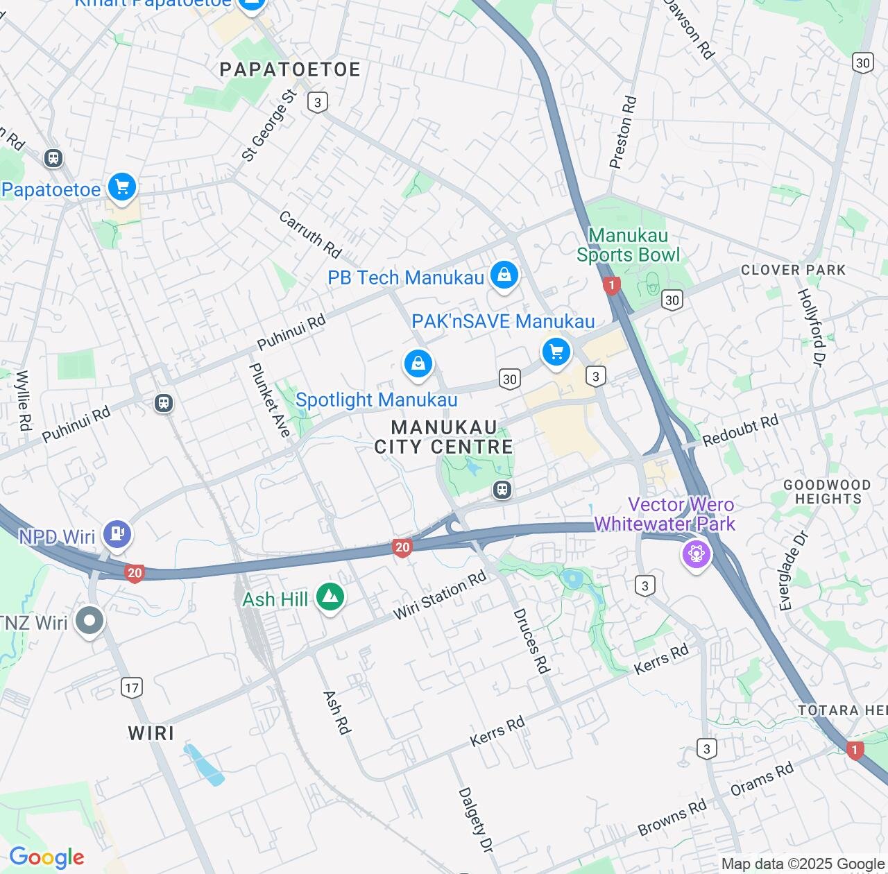 Map image for Intellectual Property Lawyers in Manukau City and Auckland IP firms at coordinates  ; .