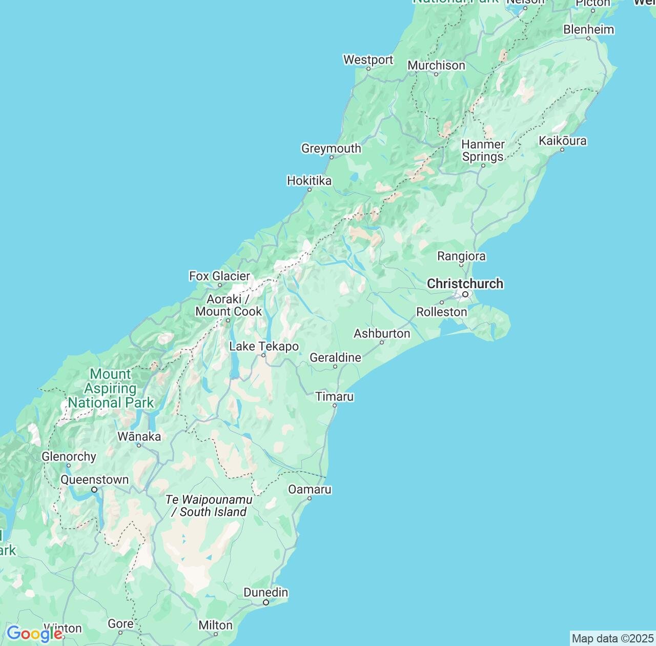 Map image for Intellectual Property Lawyers in Canterbury and New Zealand IP firms at coordinates  ; .