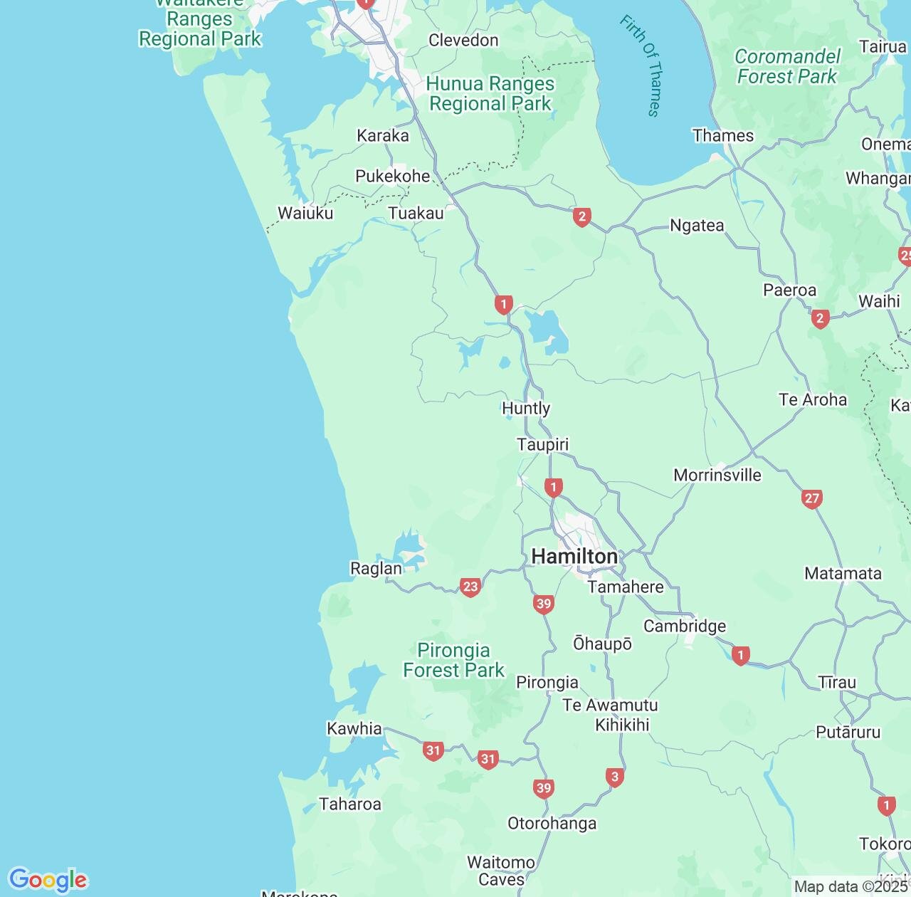 Map image for Intellectual Property Lawyers in Waikato Region and New Zealand IP firms at coordinates  ; .