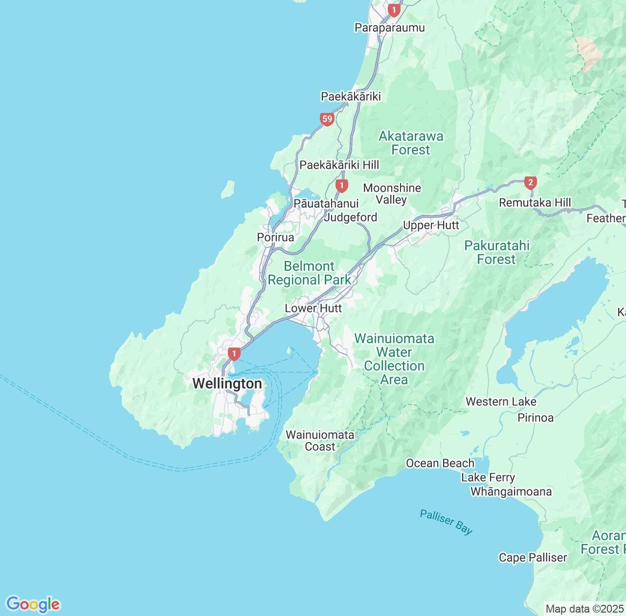 Map image for Intellectual Property Lawyers in Lower Hutt and Wellington Region IP firms at coordinates  ; .