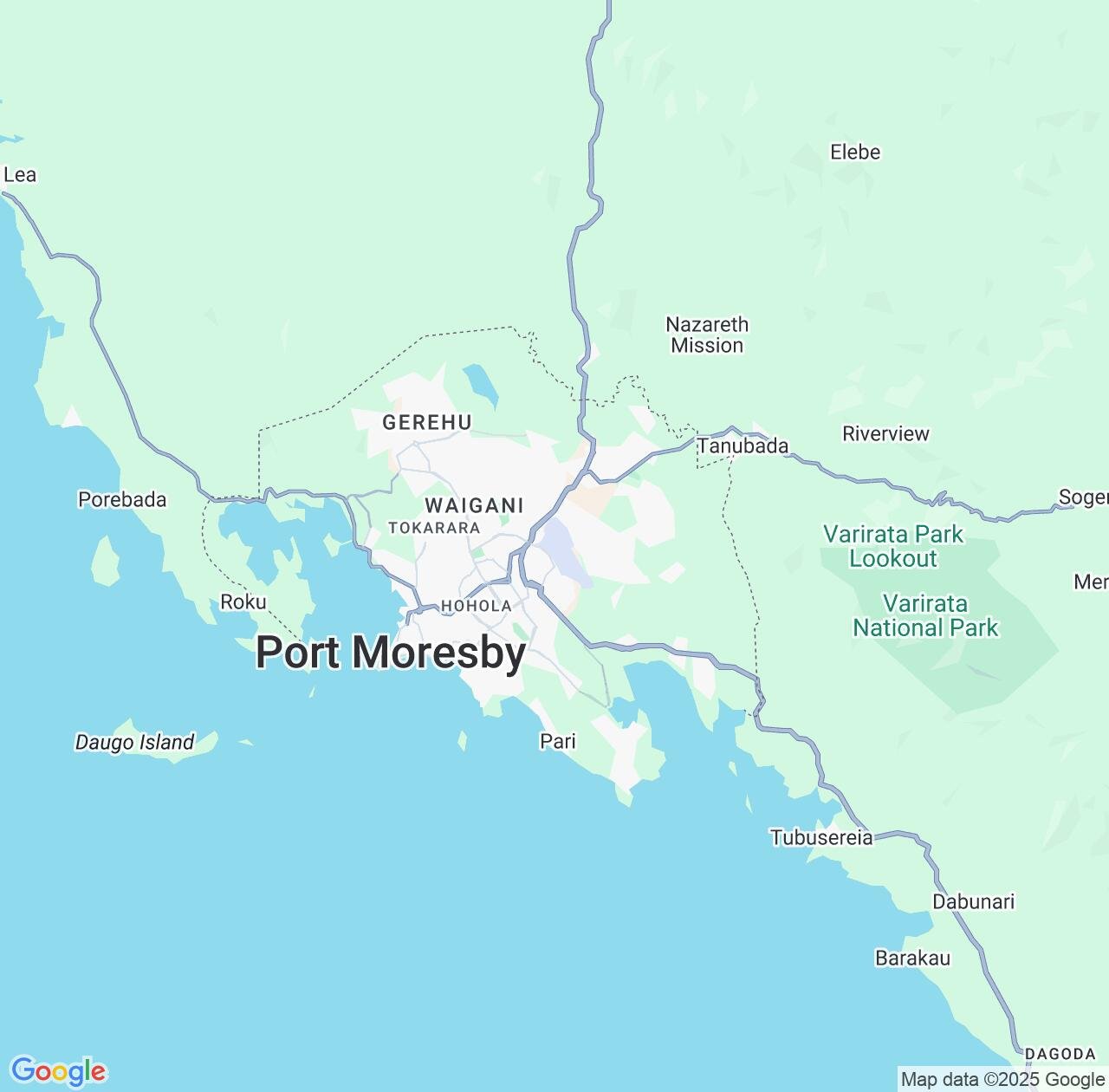 Map image for Intellectual Property Lawyers in National Capital and Papua New Guinea IP firms at coordinates  ; .