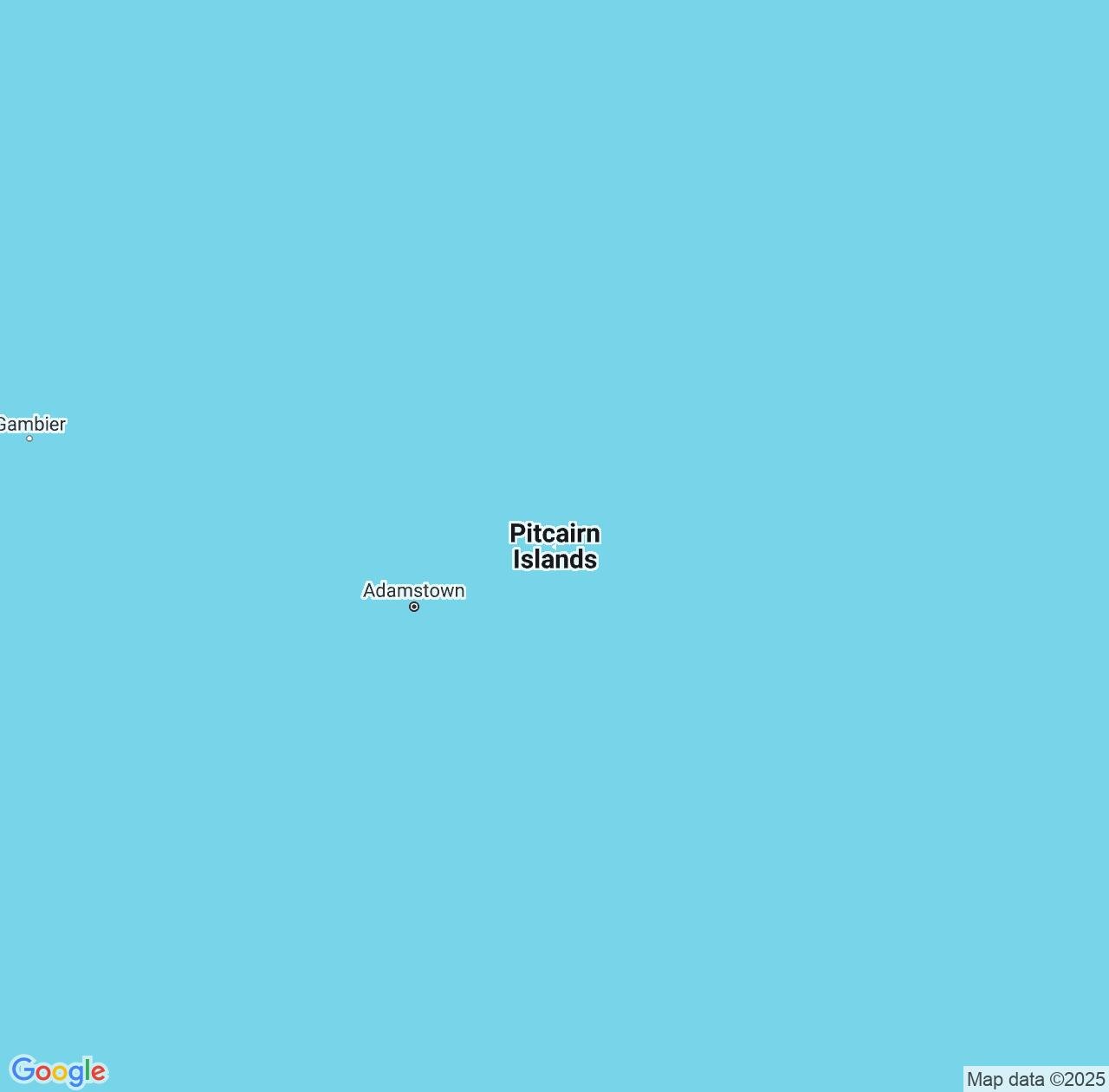 Map image for Intellectual Property Lawyers in Pitcairn Island and Oceania IP firms at coordinates  ; .