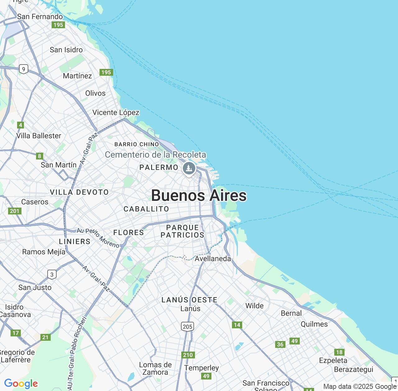 Map image for Intellectual Property Lawyers in Buenos Aires and Buenos Aires F.D. IP firms at coordinates  ; .