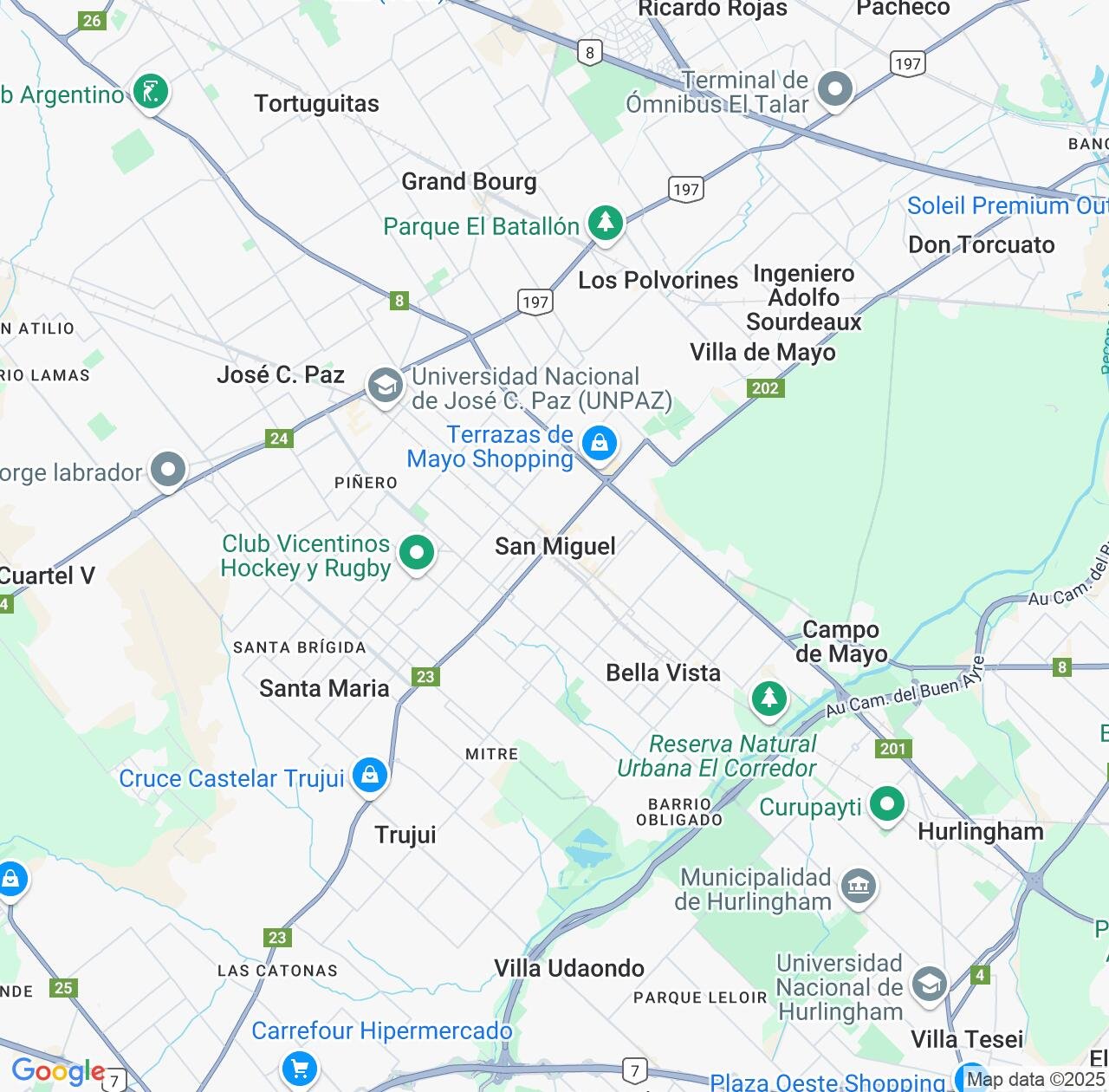 Map image for Intellectual Property Lawyers in San Miguel and Buenos Aires IP firms at coordinates  ; .