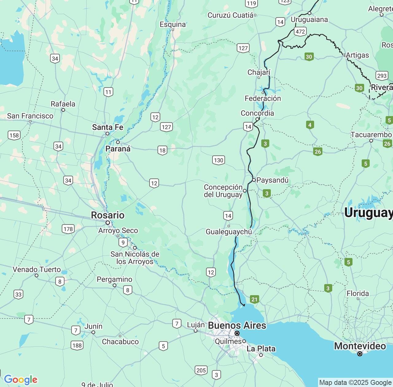 Map image for Intellectual Property Lawyers in Entre Rios and Argentina IP firms at coordinates  ; .
