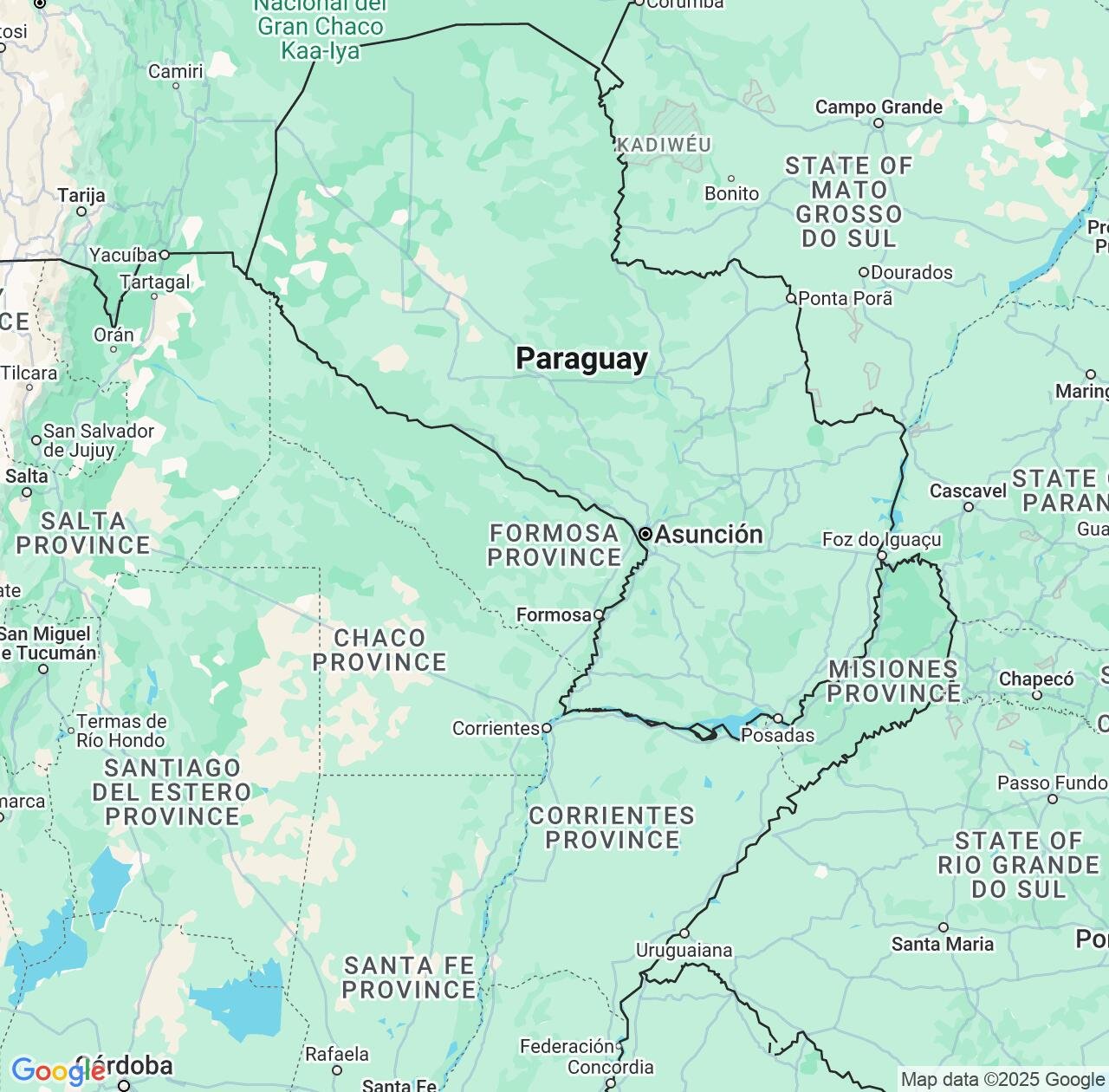Map image for Intellectual Property Lawyers in Formosa and Argentina IP firms at coordinates  ; .