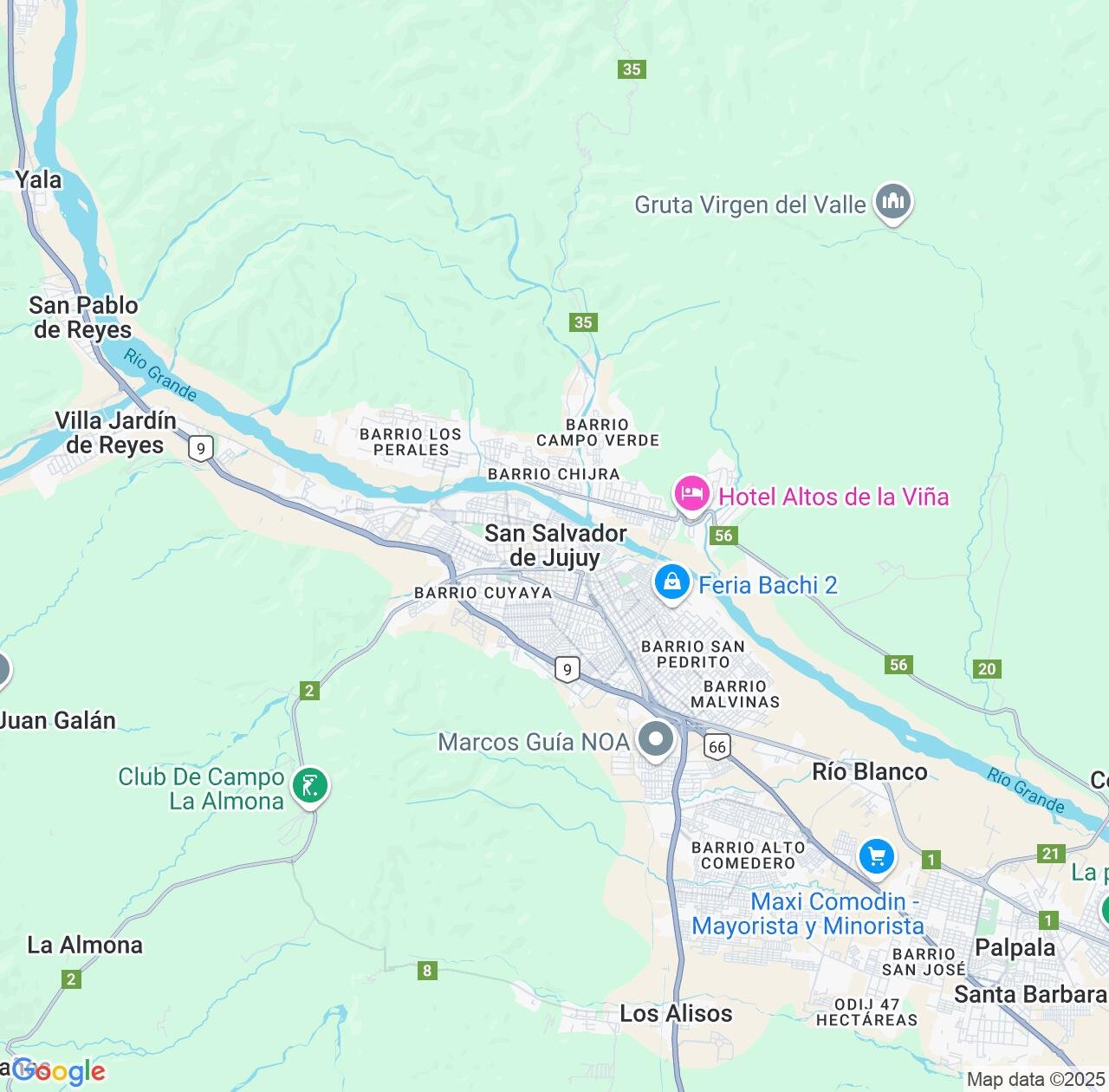 Map image for Intellectual Property Lawyers in Jujuy and Argentina IP firms at coordinates  ; .