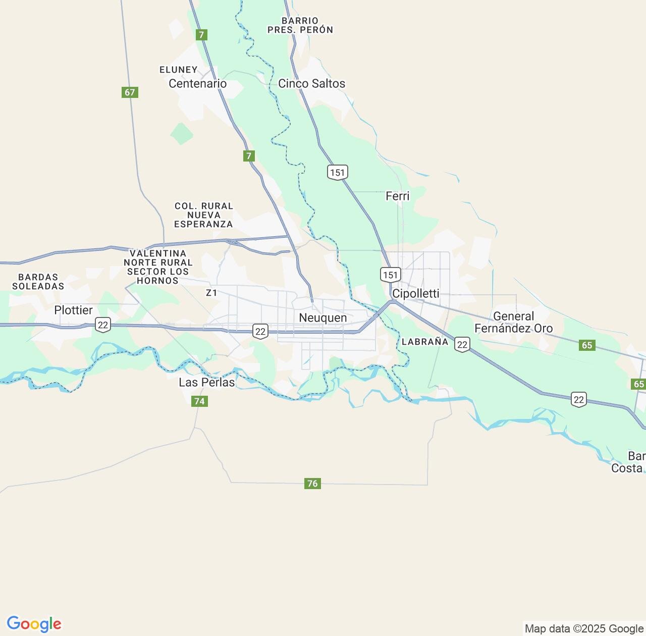 Map image for Intellectual Property Lawyers in Neuquen and Argentina IP firms at coordinates  ; .