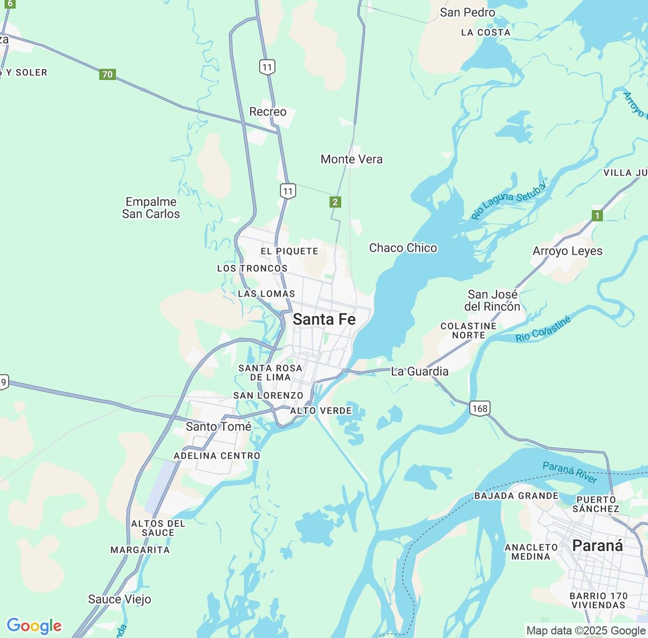 Map image for Intellectual Property Lawyers in Santa Fe and Argentina IP firms at coordinates  ; .