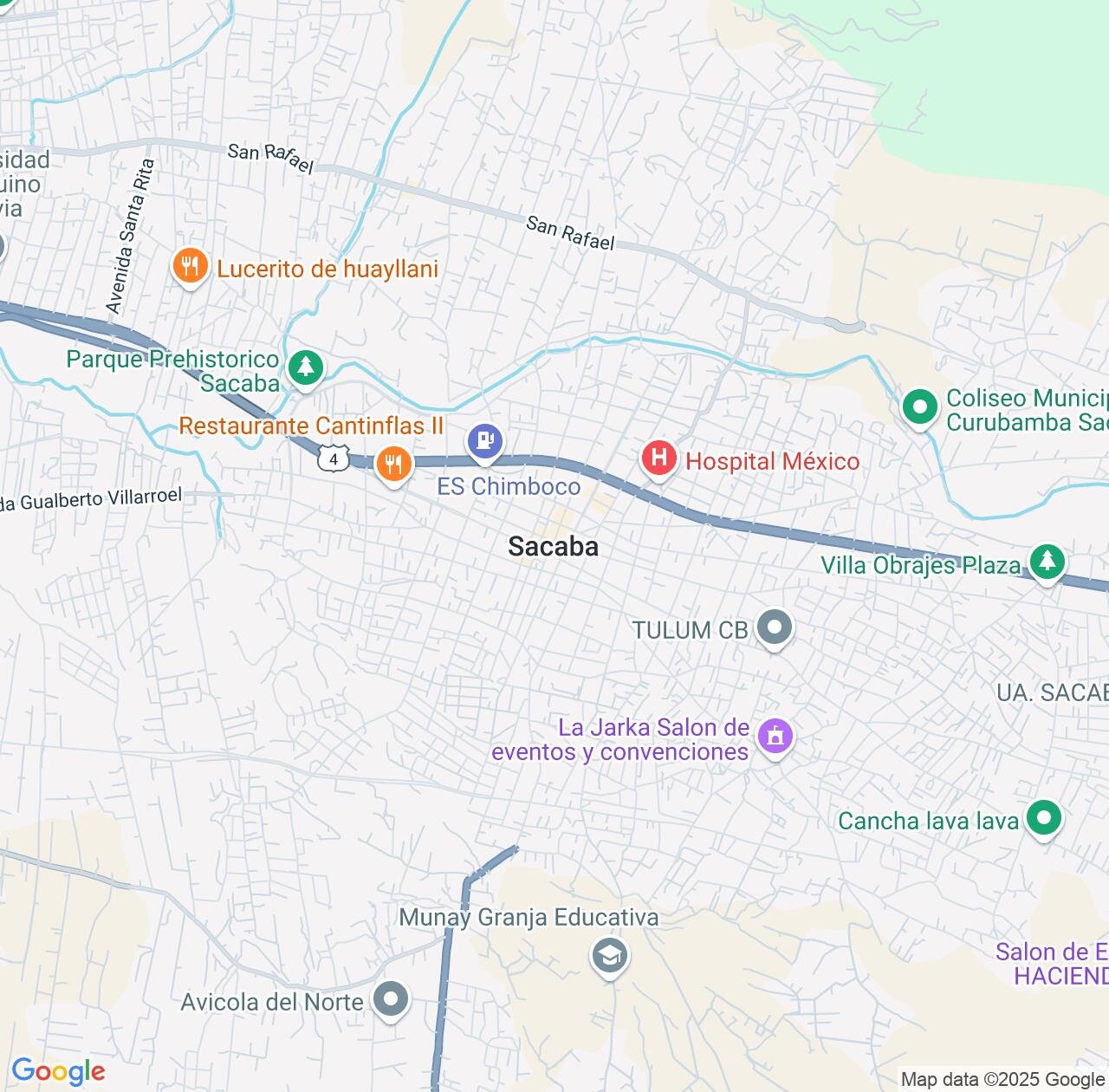 Map image for Intellectual Property Lawyers in Sacaba and Cochabamba IP firms at coordinates  ; .