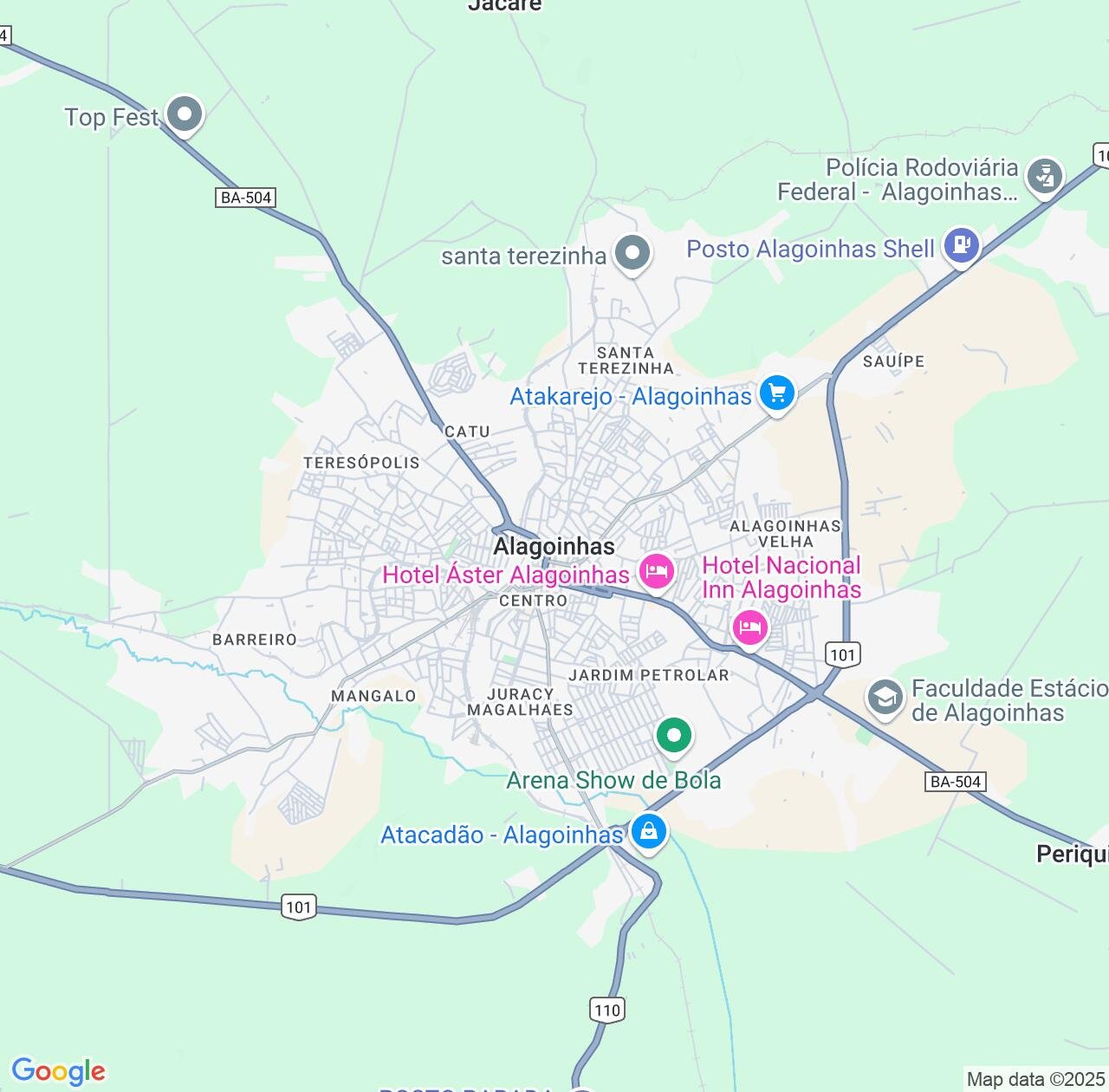 Map image for Intellectual Property Lawyers in Alagoinhas and Bahia IP firms at coordinates  ; .