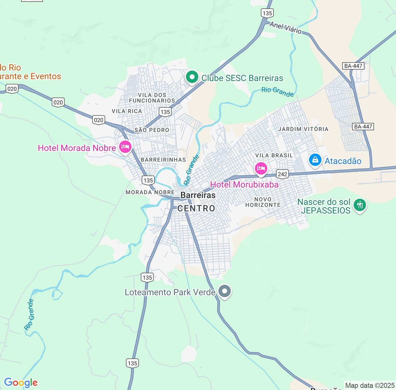 Map image for Intellectual Property Lawyers in Barreiras and Bahia IP firms at coordinates  ; .