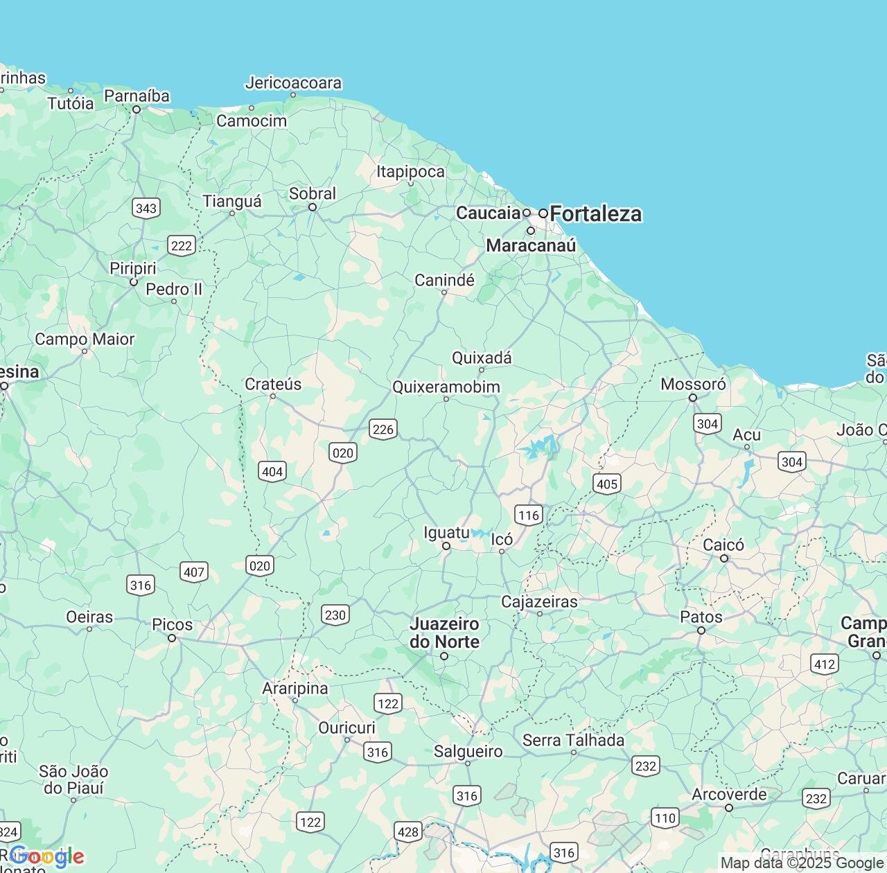 Map image for Intellectual Property Lawyers in Ceará and Brazil IP firms at coordinates  ; .