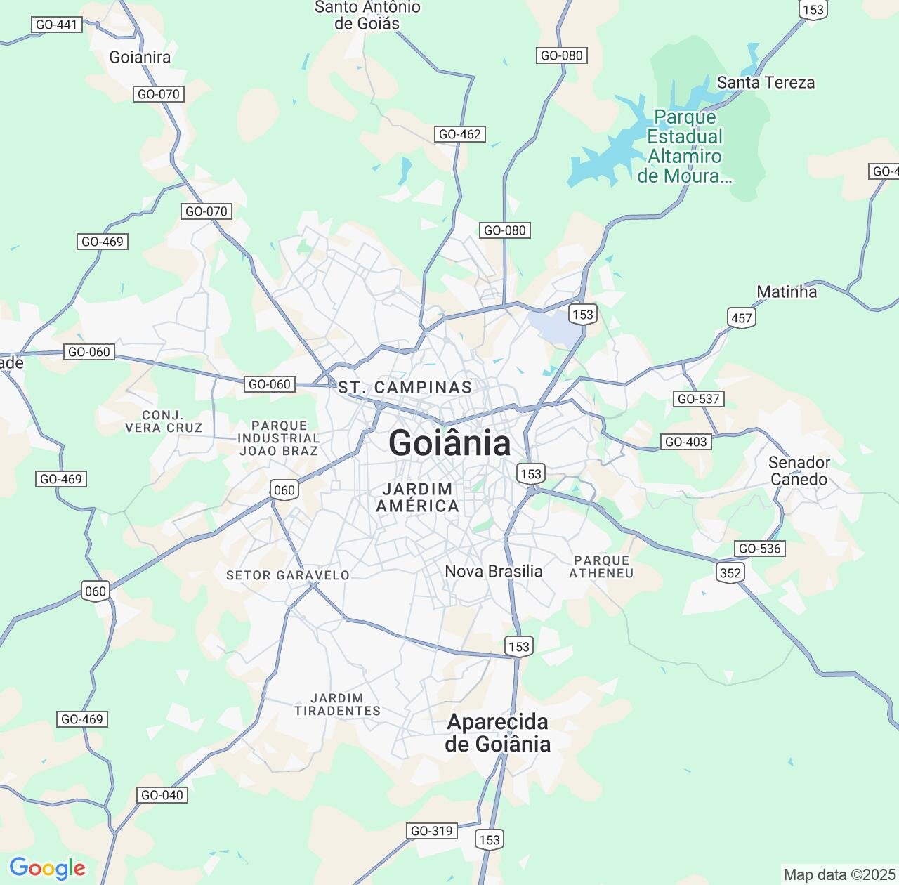 Map image for Intellectual Property Lawyers in Goiania and Goiás IP firms at coordinates  ; .