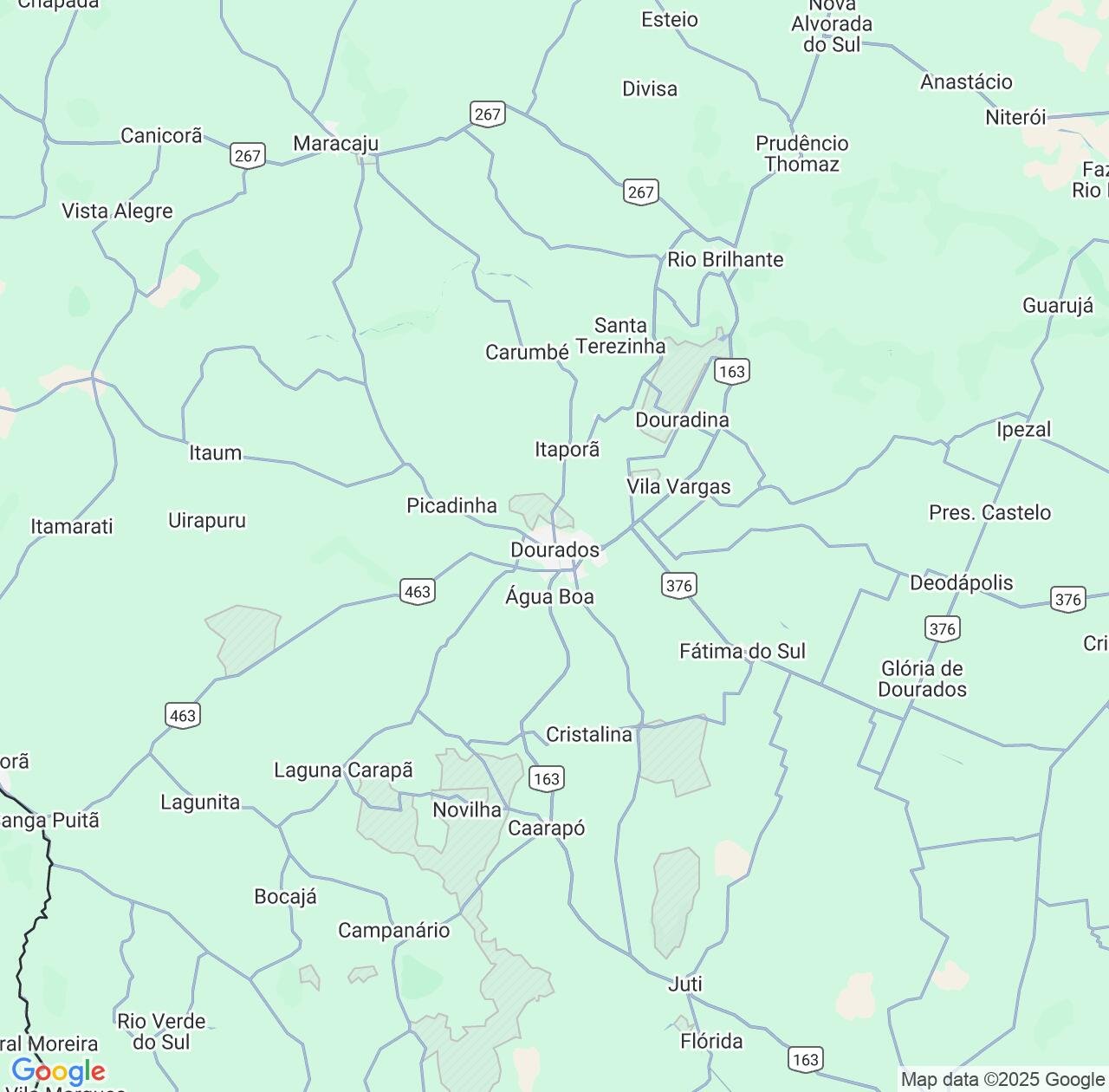 Map image for Intellectual Property Lawyers in Dourados and Mato Grosso do Sul IP firms at coordinates  ; .