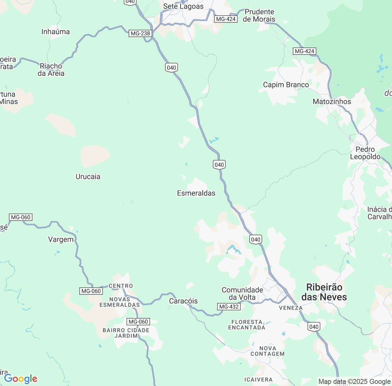 Map image for Intellectual Property Lawyers in Esmeraldas and Minas Gerais IP firms at coordinates  ; .