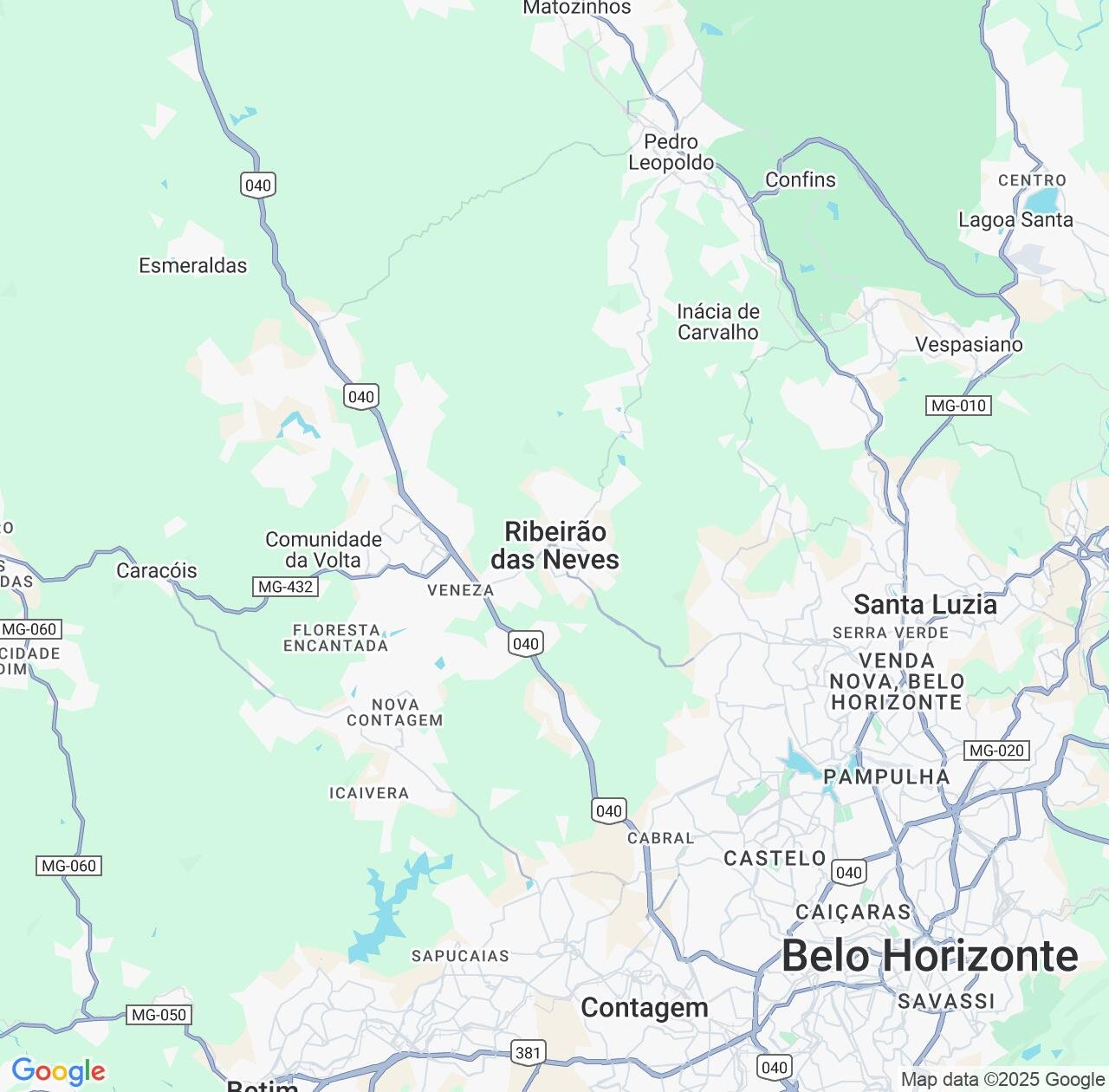 Map image for Intellectual Property Lawyers in Ribeirao das Neves and Minas Gerais IP firms at coordinates  ; .