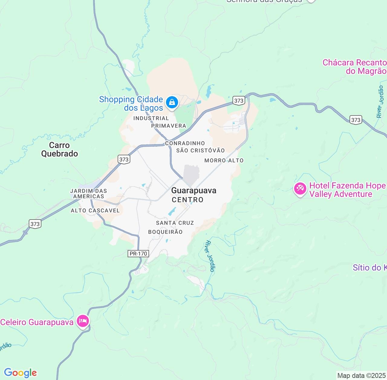 Map image for Intellectual Property Lawyers in Guarapuava and Paraná IP firms at coordinates  ; .