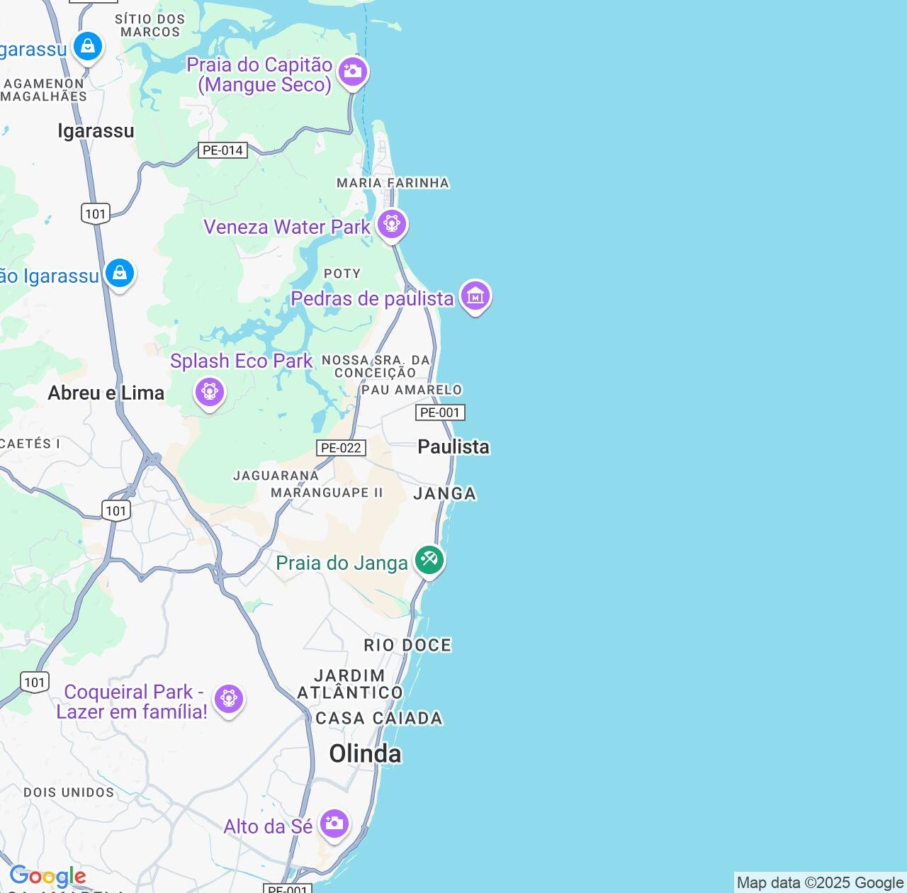 Map image for Intellectual Property Lawyers in Paulista and Pernambuco IP firms at coordinates  ; .