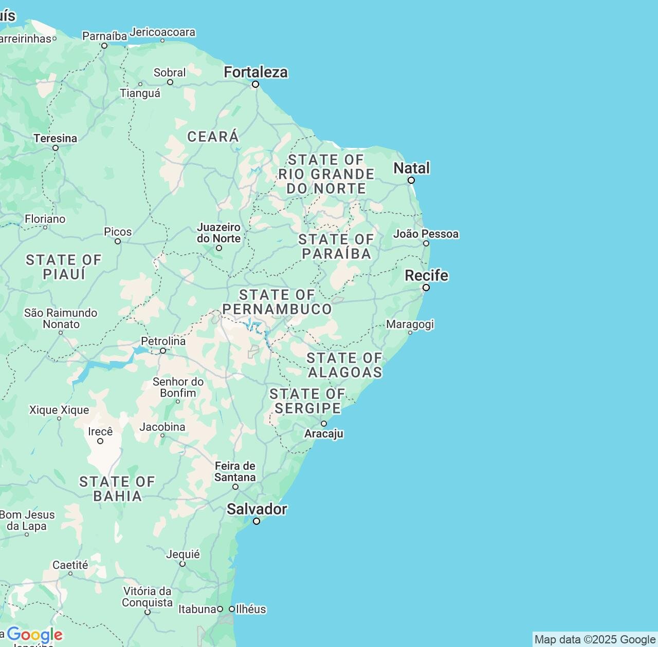 Map image for Intellectual Property Lawyers in Pernambuco and Brazil IP firms at coordinates  ; .