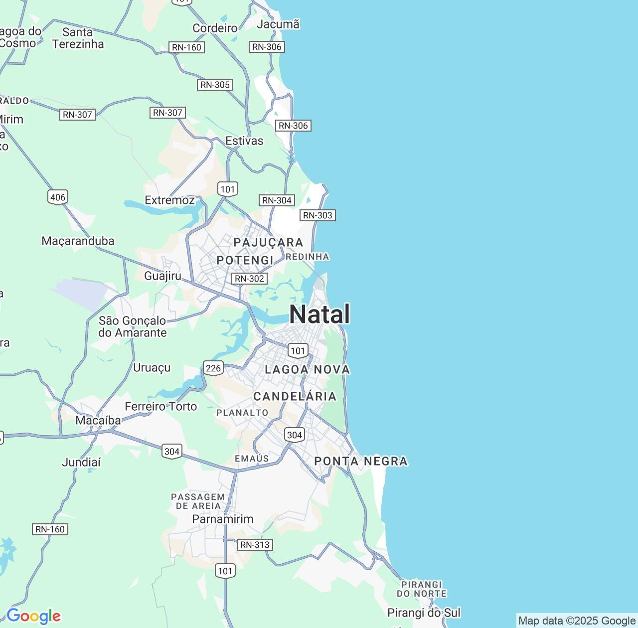 Map image for Intellectual Property Lawyers in Natal and Rio Grande do Norte IP firms at coordinates  ; .