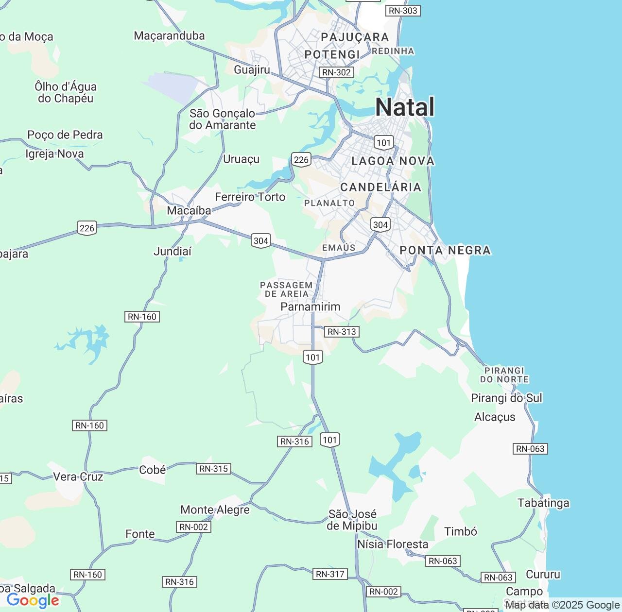 Map image for Intellectual Property Lawyers in Parnamirim and Rio Grande do Norte IP firms at coordinates  ; .