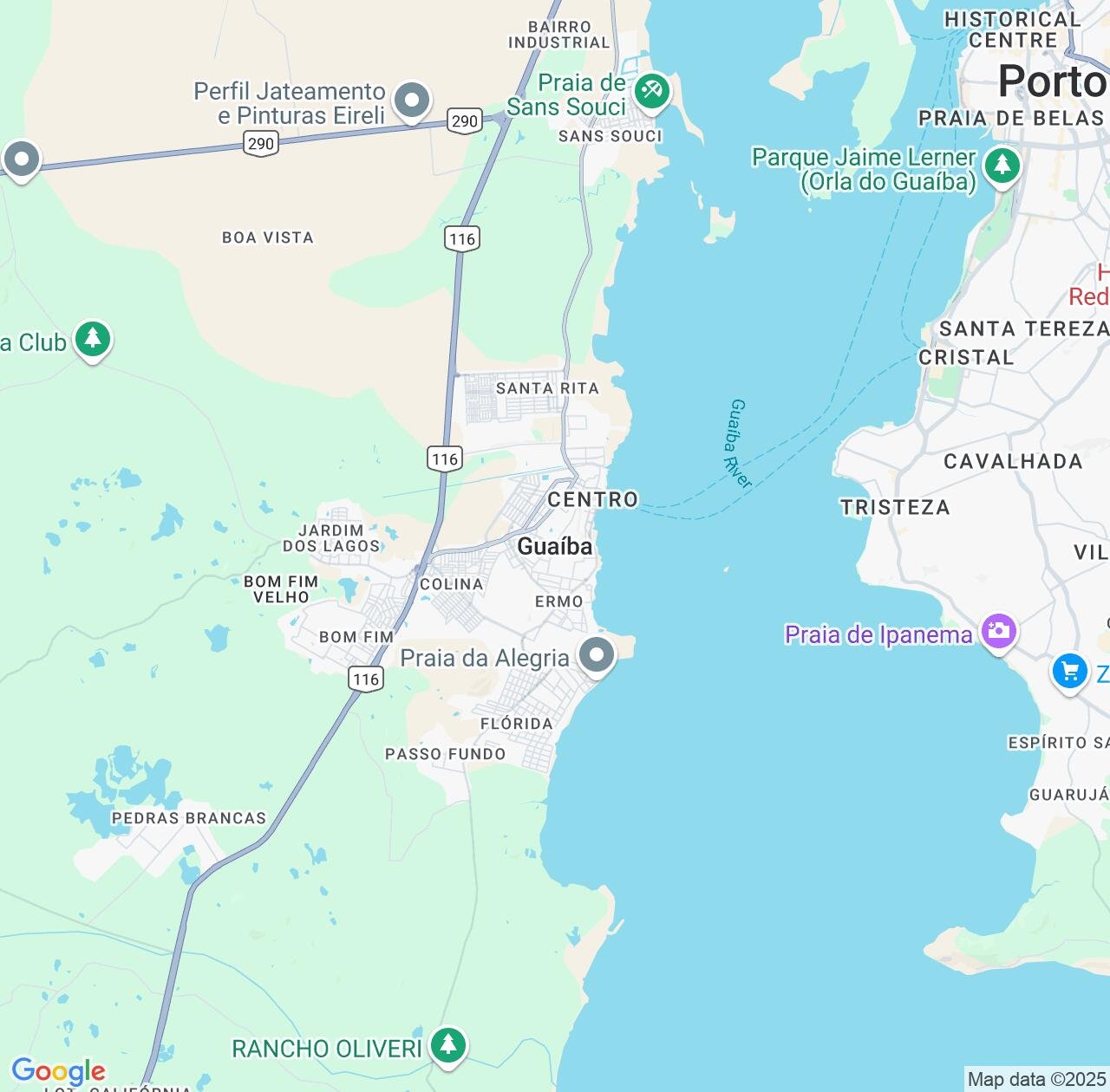 Map image for Intellectual Property Lawyers in Guaiba and Rio Grande do Sul IP firms at coordinates  ; .