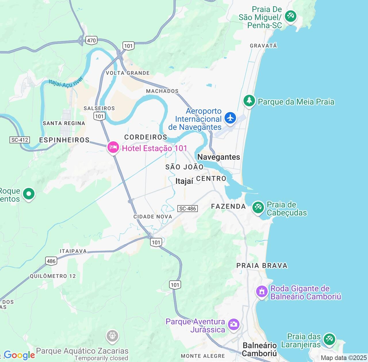 Map image for Intellectual Property Lawyers in Itajai and Santa Catarina IP firms at coordinates  ; .