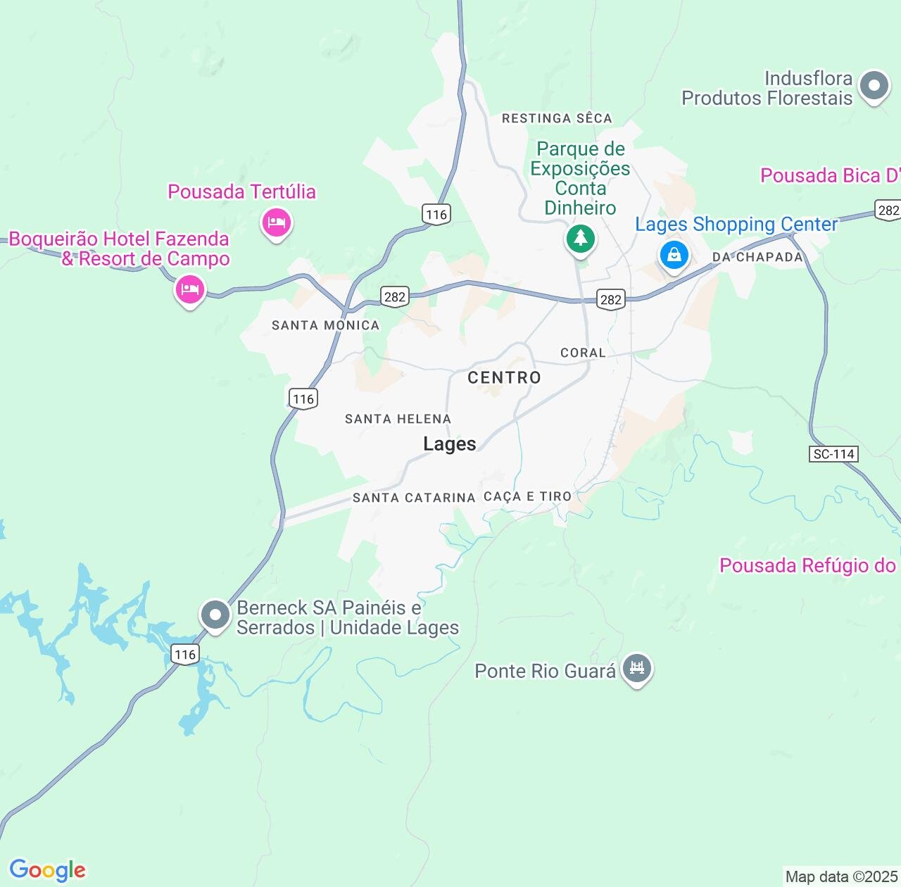 Map image for Intellectual Property Lawyers in Lages and Santa Catarina IP firms at coordinates  ; .