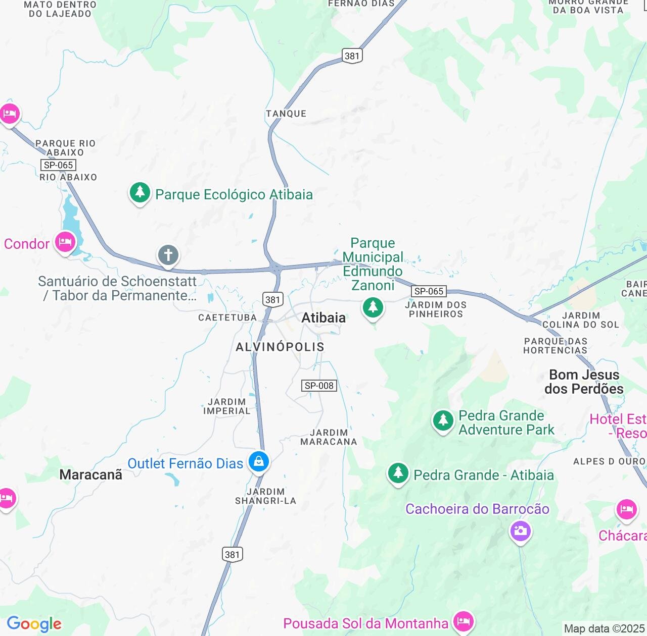Map image for Intellectual Property Lawyers in Atibaia and São Paulo IP firms at coordinates  ; .